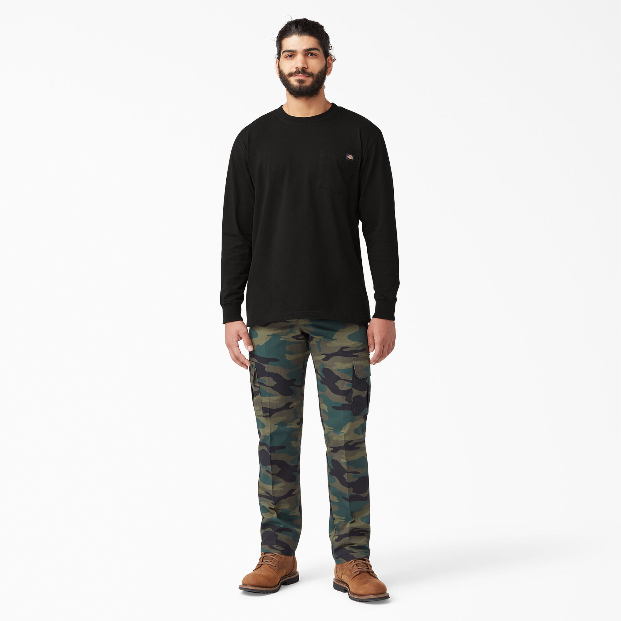 Heavyweight Long Sleeve Pocket T-Shirt