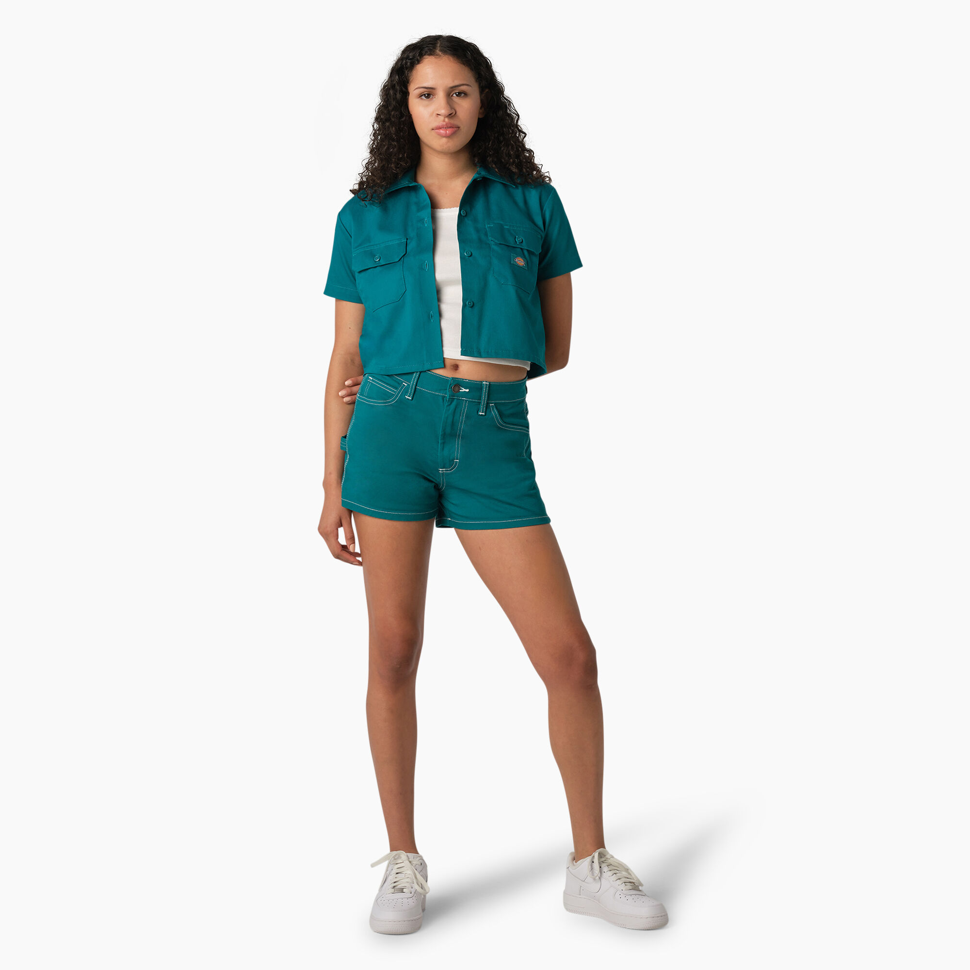 Women's Cropped Work Shirt