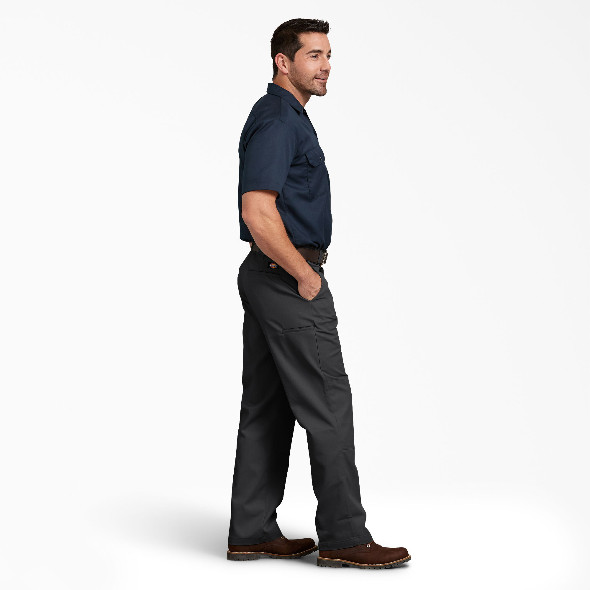 Relaxed Fit Double Knee Work Pants