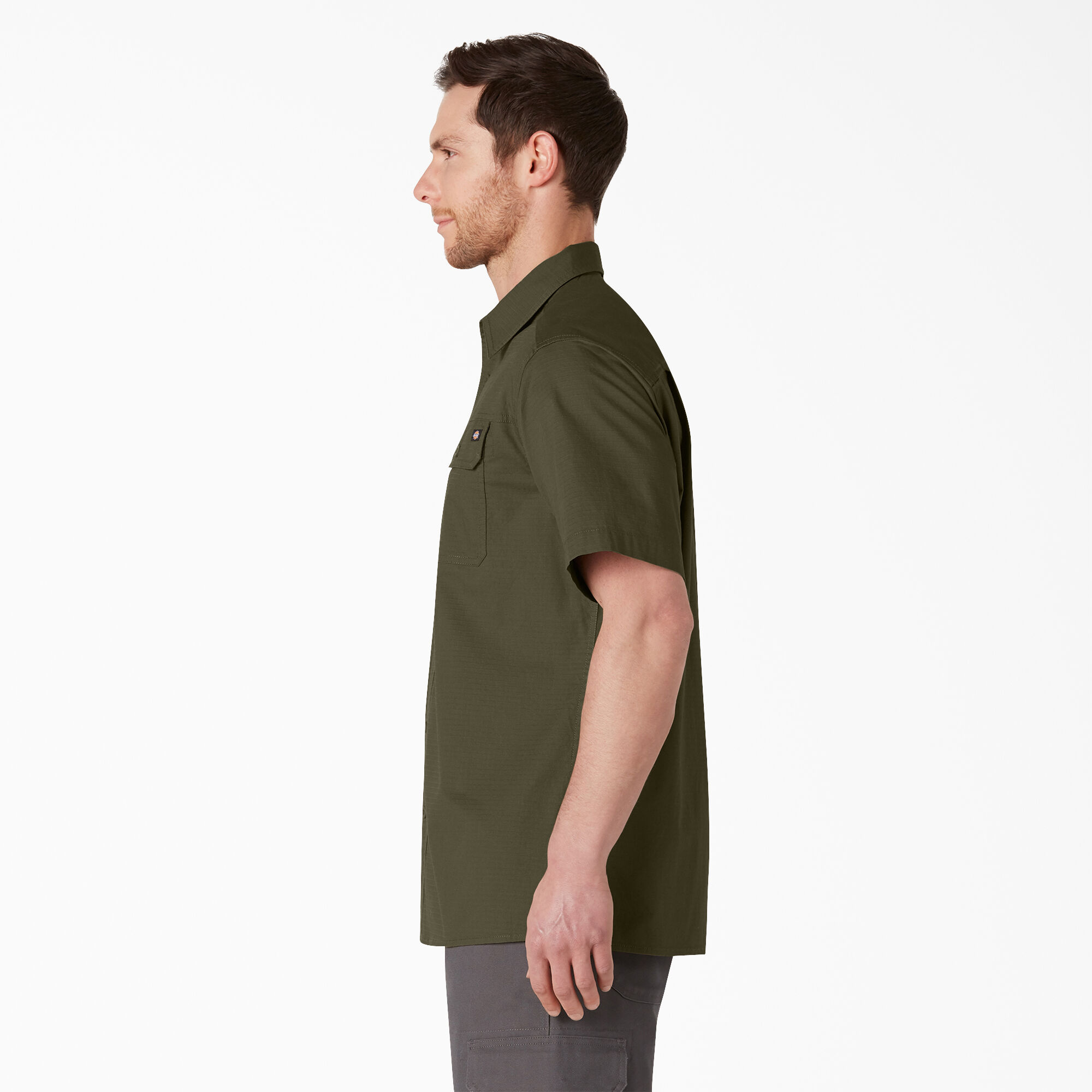 Short Sleeve Ripstop Work Shirt