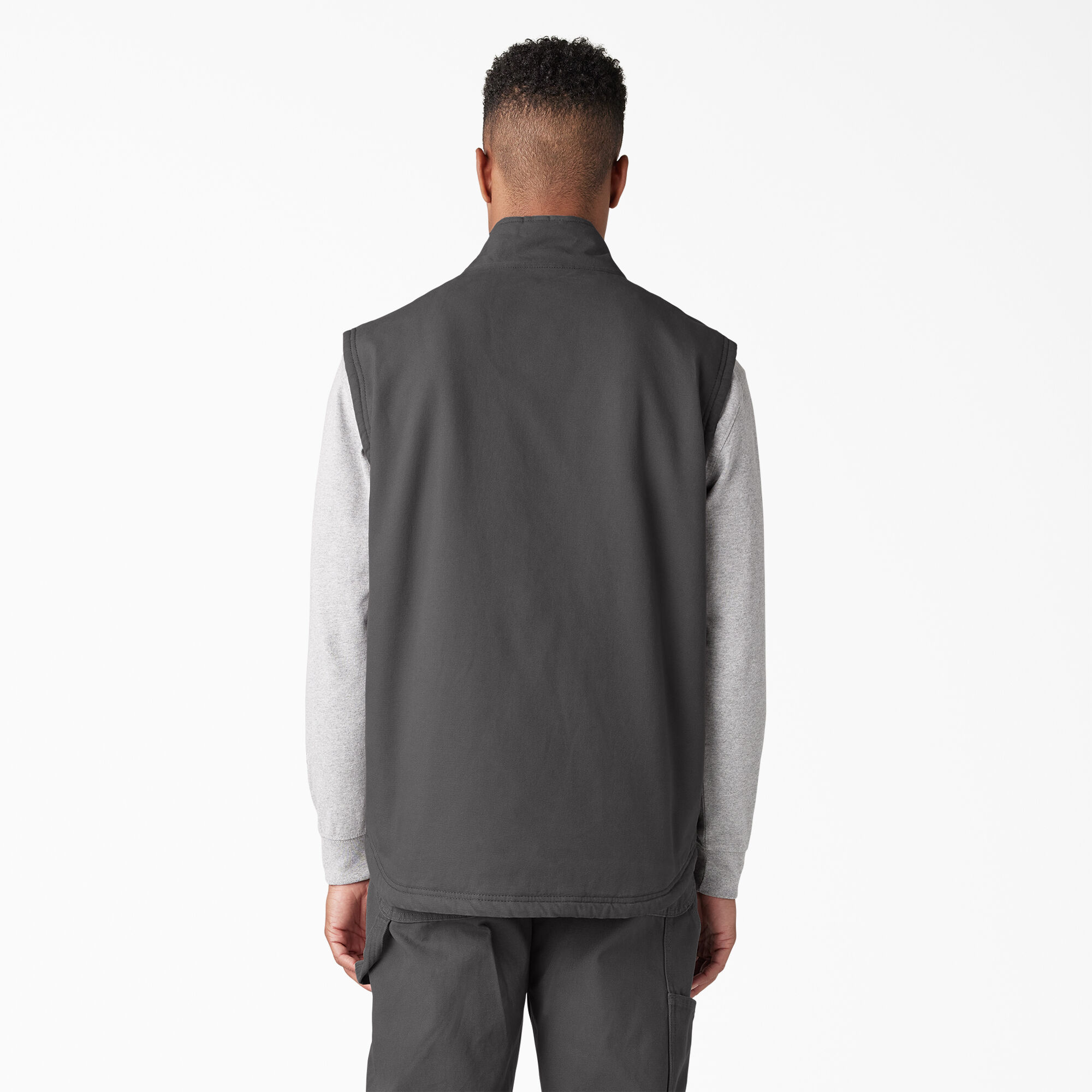 Duck Canvas High Pile Fleece Lined Vest