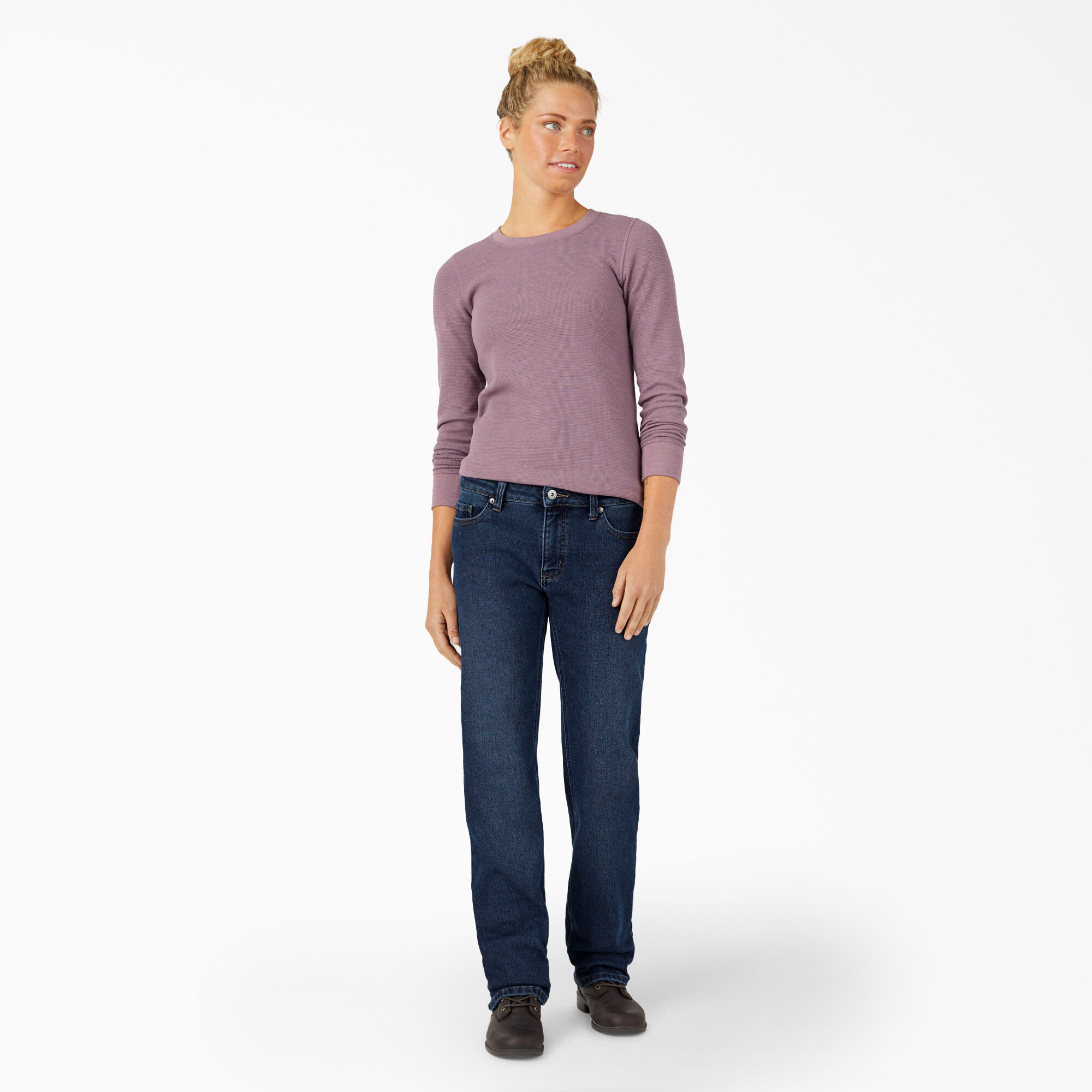 Women's Lined Relaxed Fit Jeans