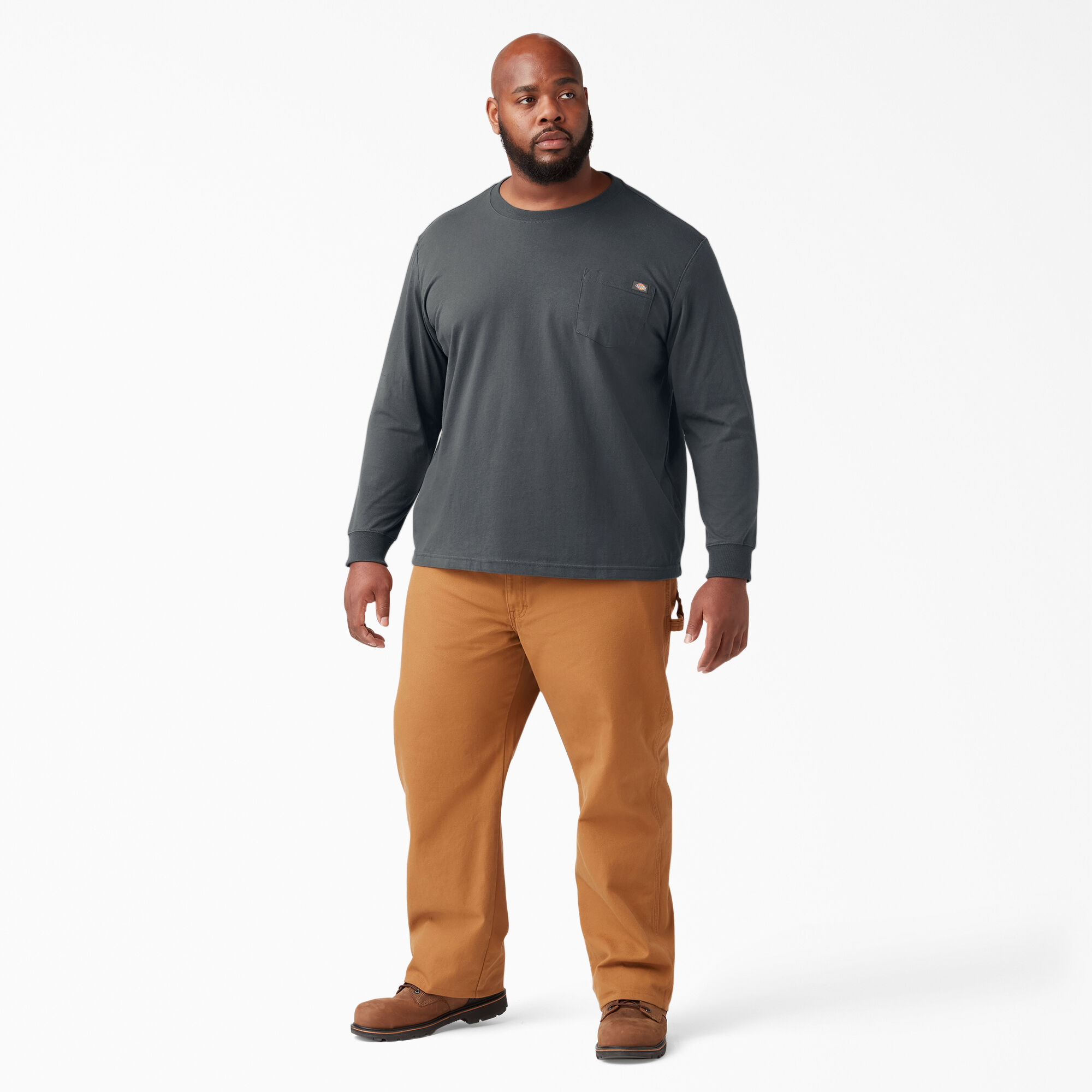 Heavyweight Long Sleeve Pocket T-Shirt