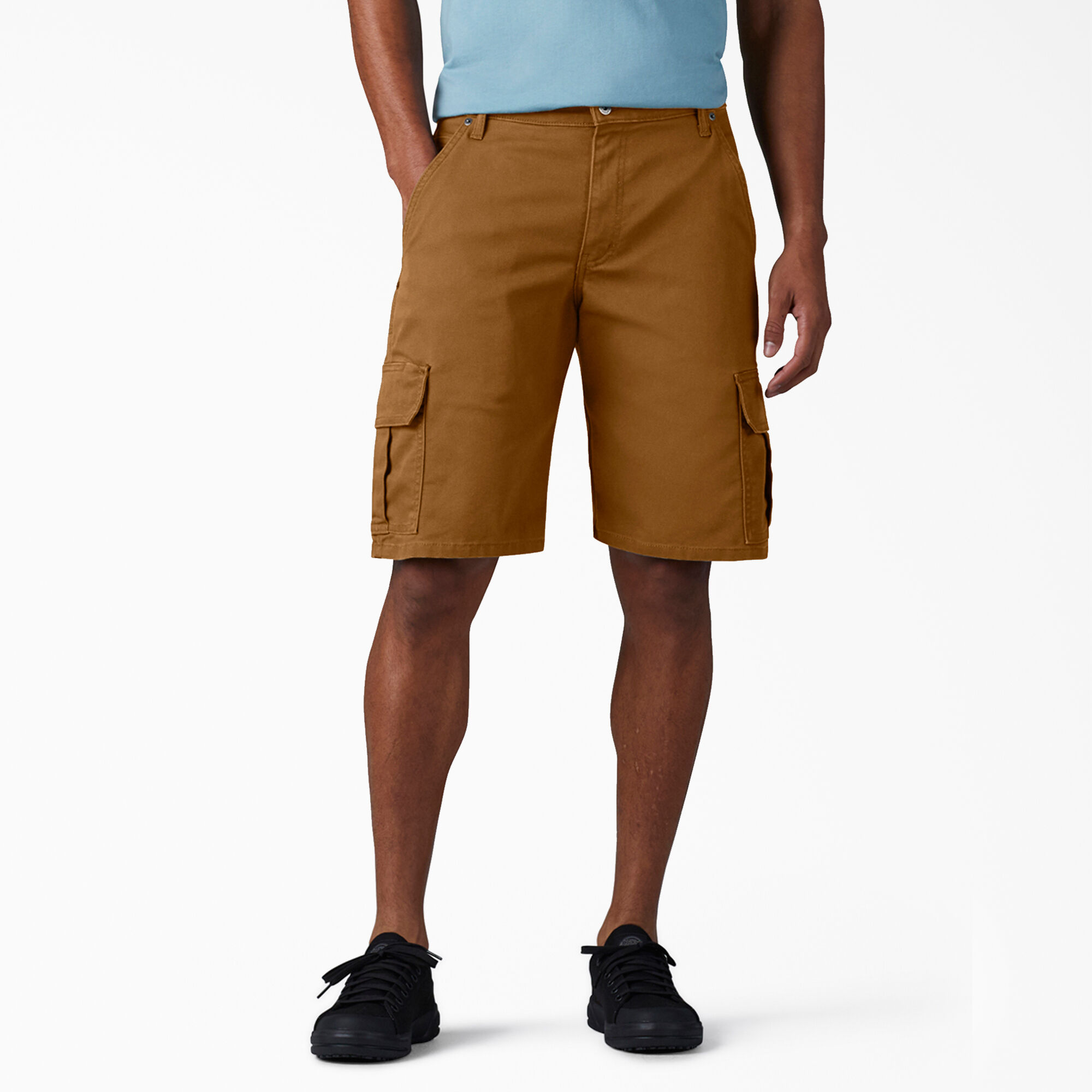 FLEX Relaxed Fit Duck Cargo Shorts, 11