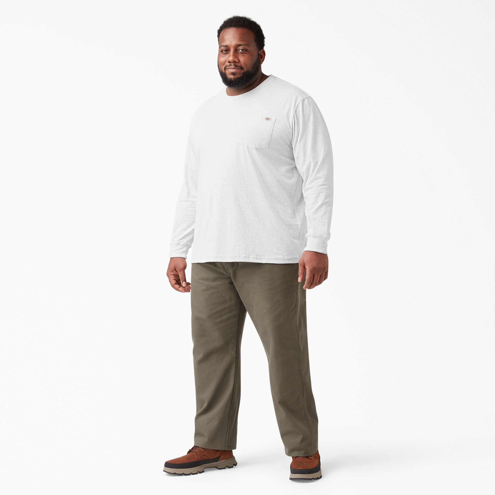 Heavyweight Long Sleeve Pocket T-Shirt