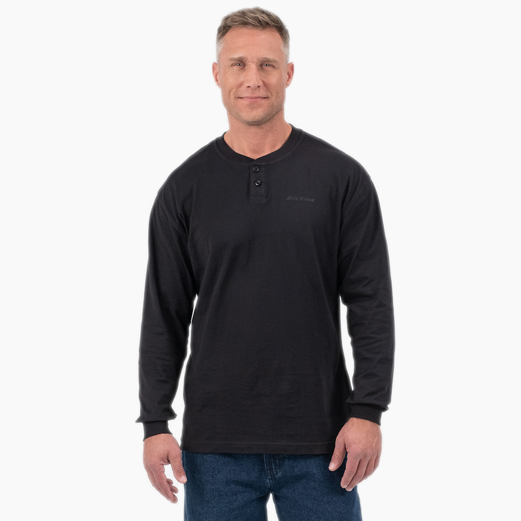 Long Sleeve Henley T-Shirt