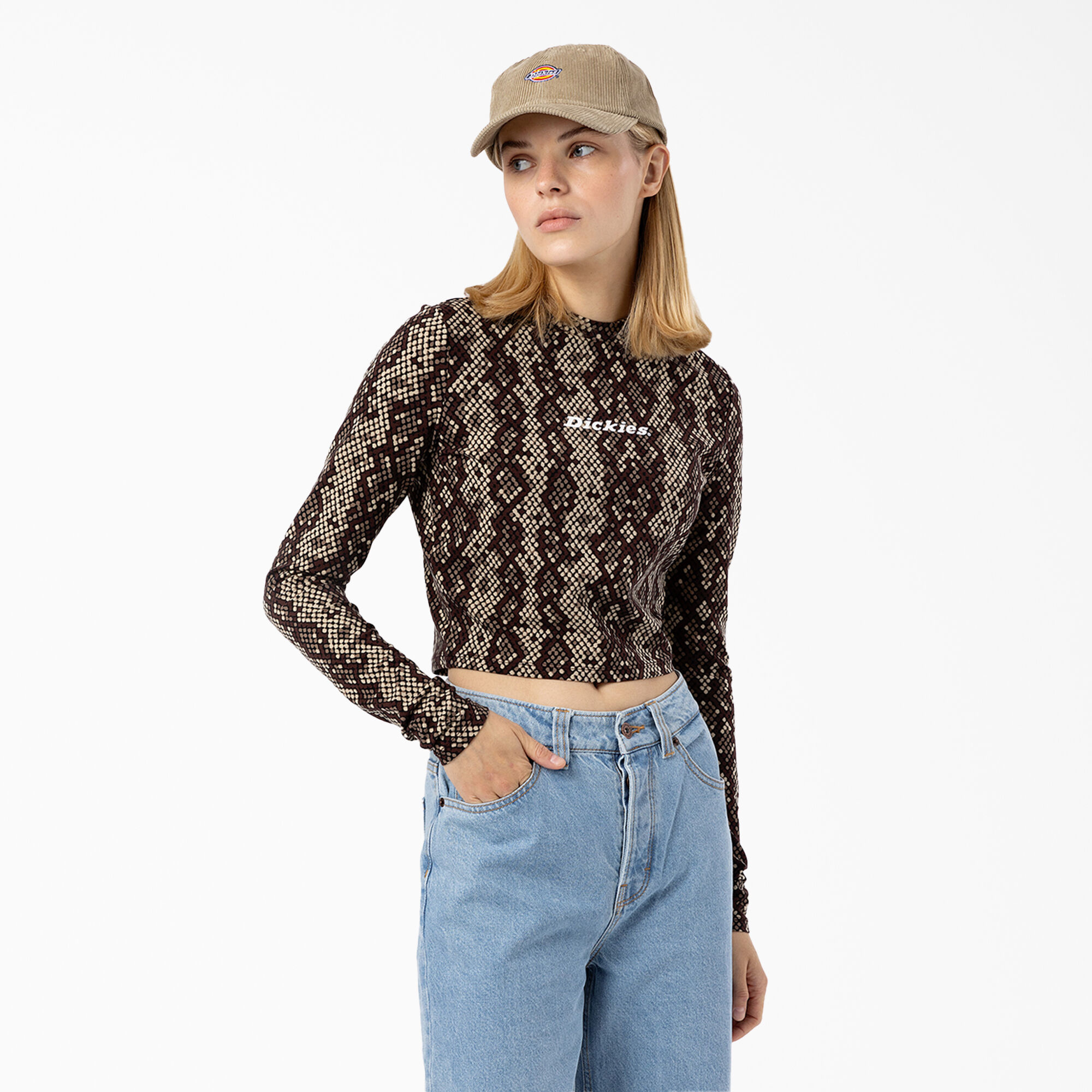 Women's Camden Long Sleeve Cropped T-Shirt