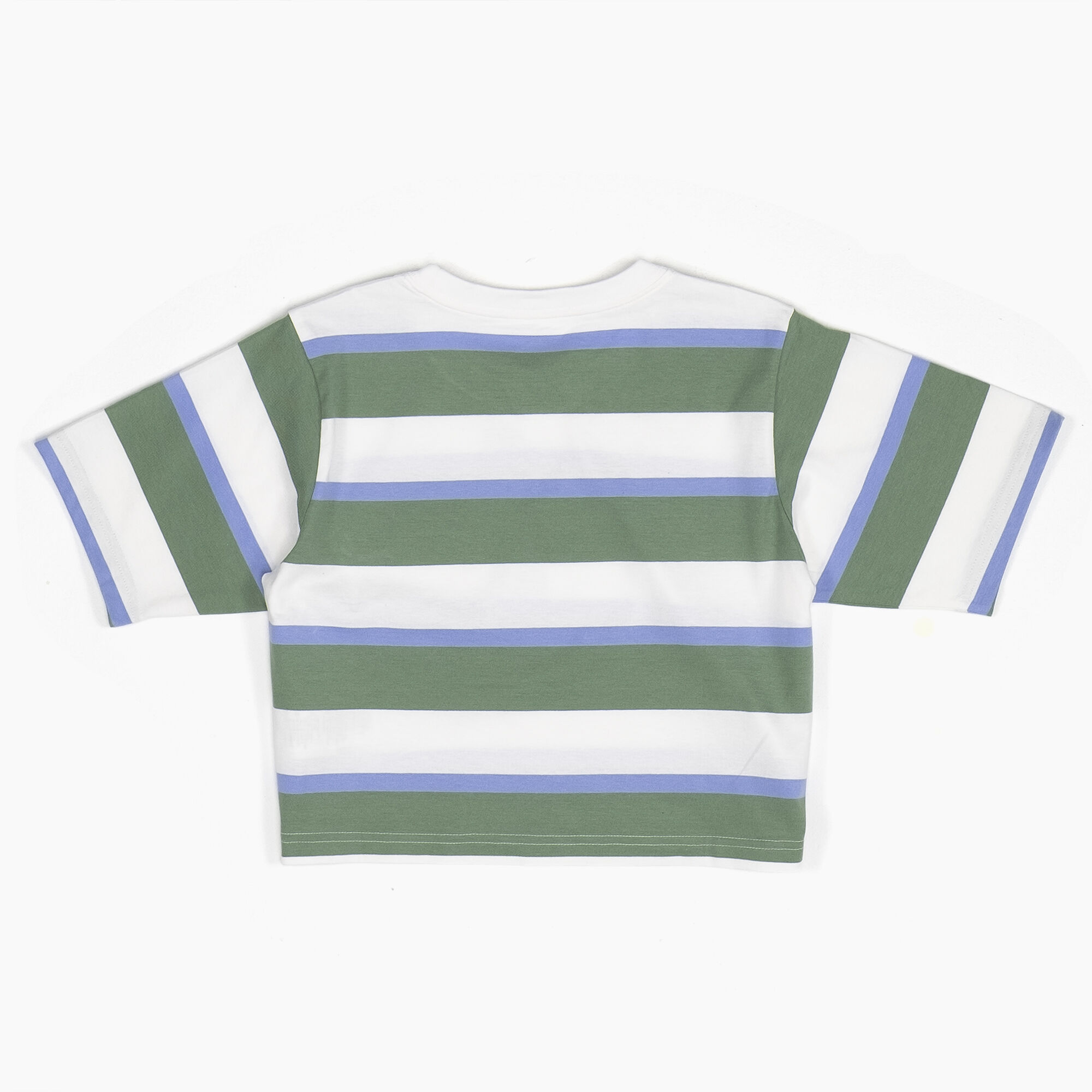 Women’s Striped Cropped T-Shirt