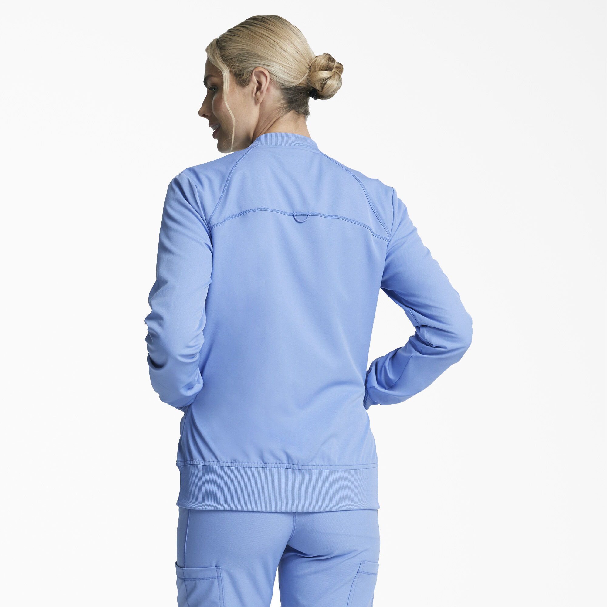 Women's Dynamix Zip Front Scrub Jacket