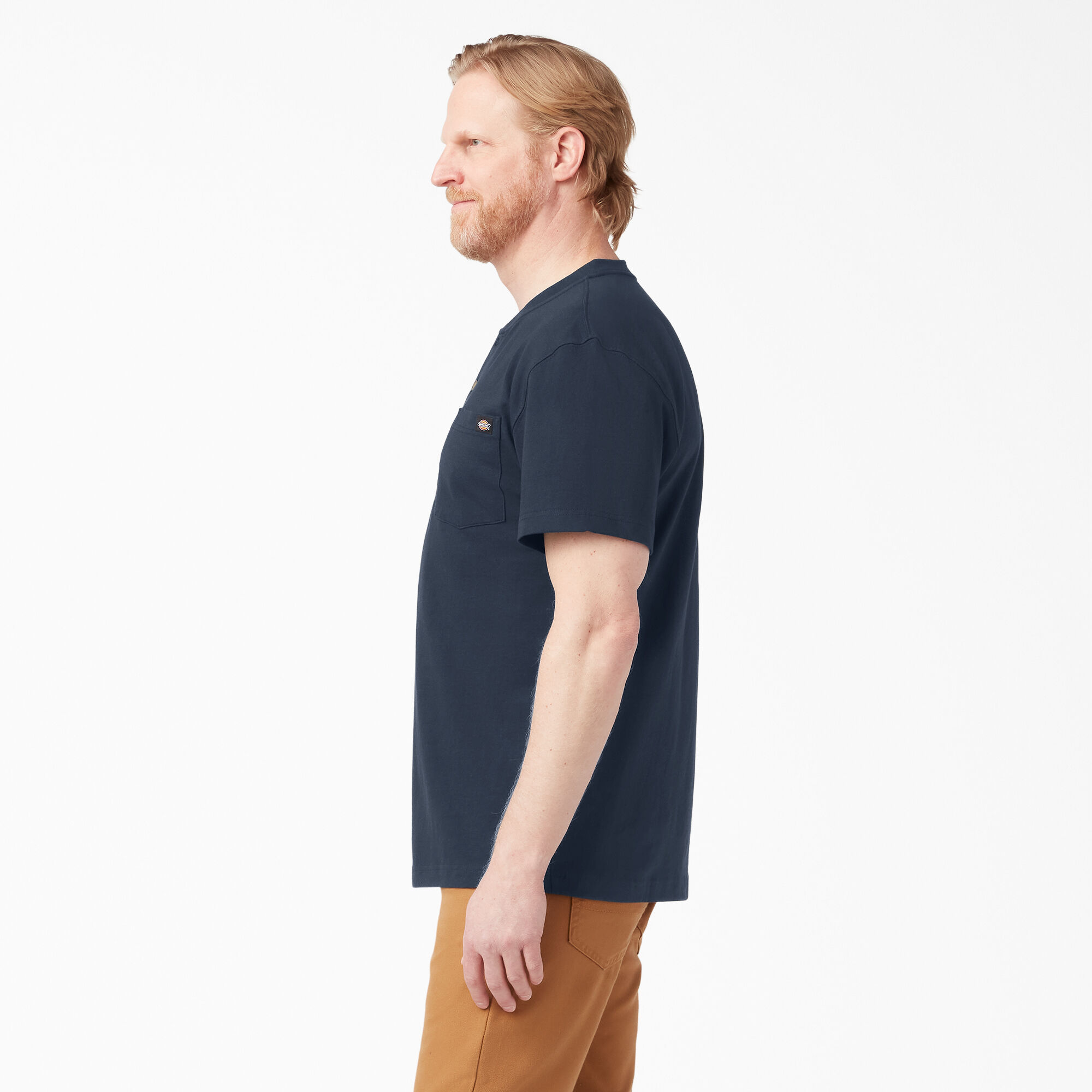 Heavyweight Short Sleeve Henley T-Shirt