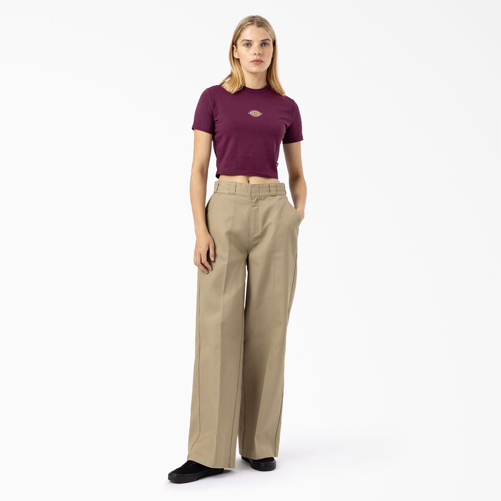 Women's Maple Valley Logo Cropped T-Shirt
