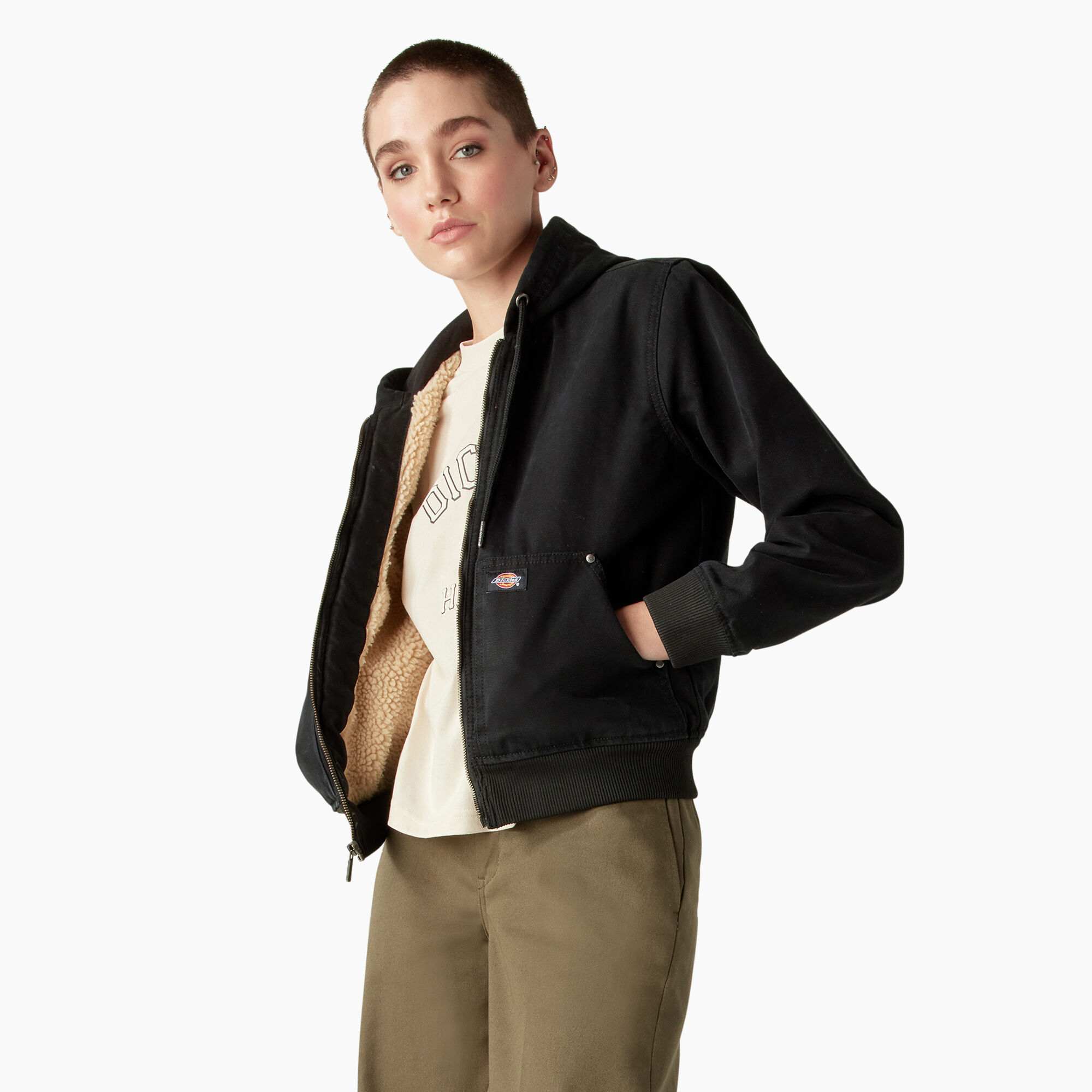 Women’s Duck Canvas Fleece Lined Jacket