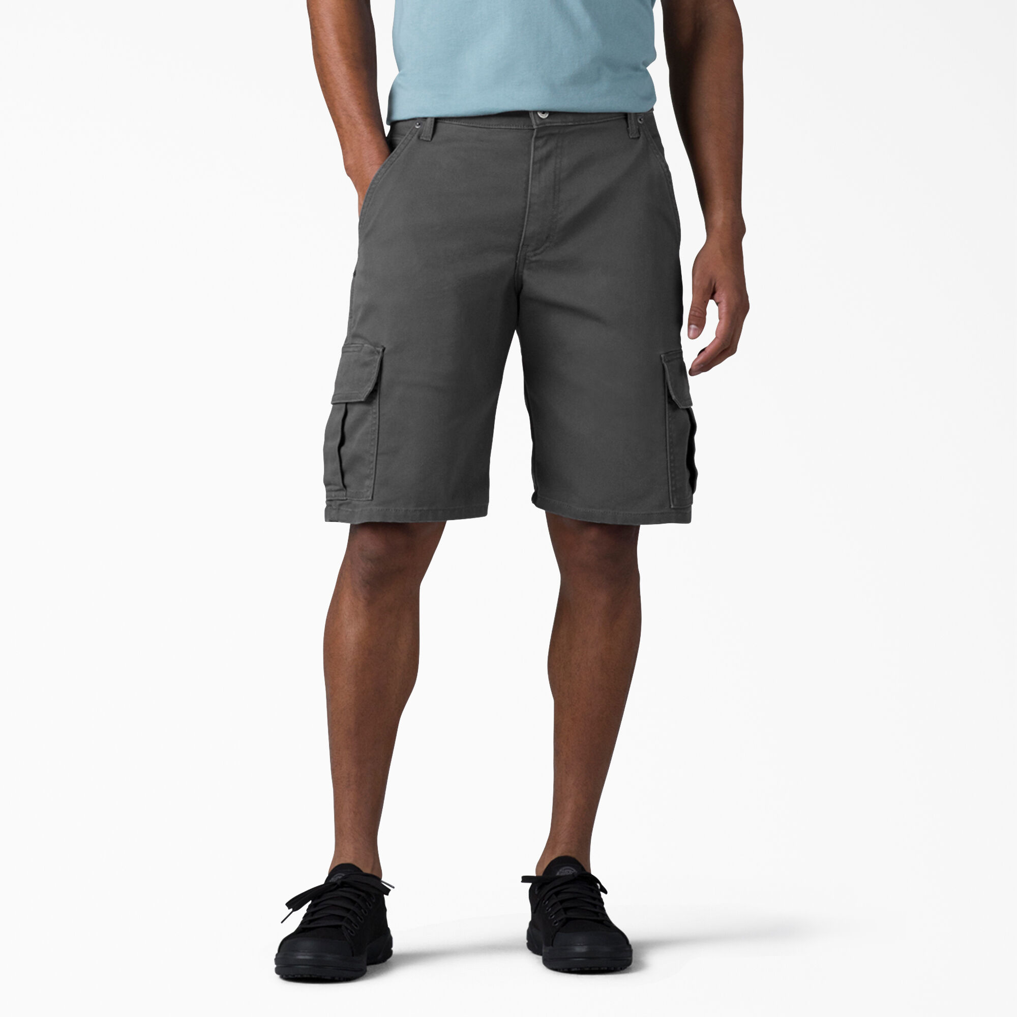 FLEX Relaxed Fit Duck Cargo Shorts, 11