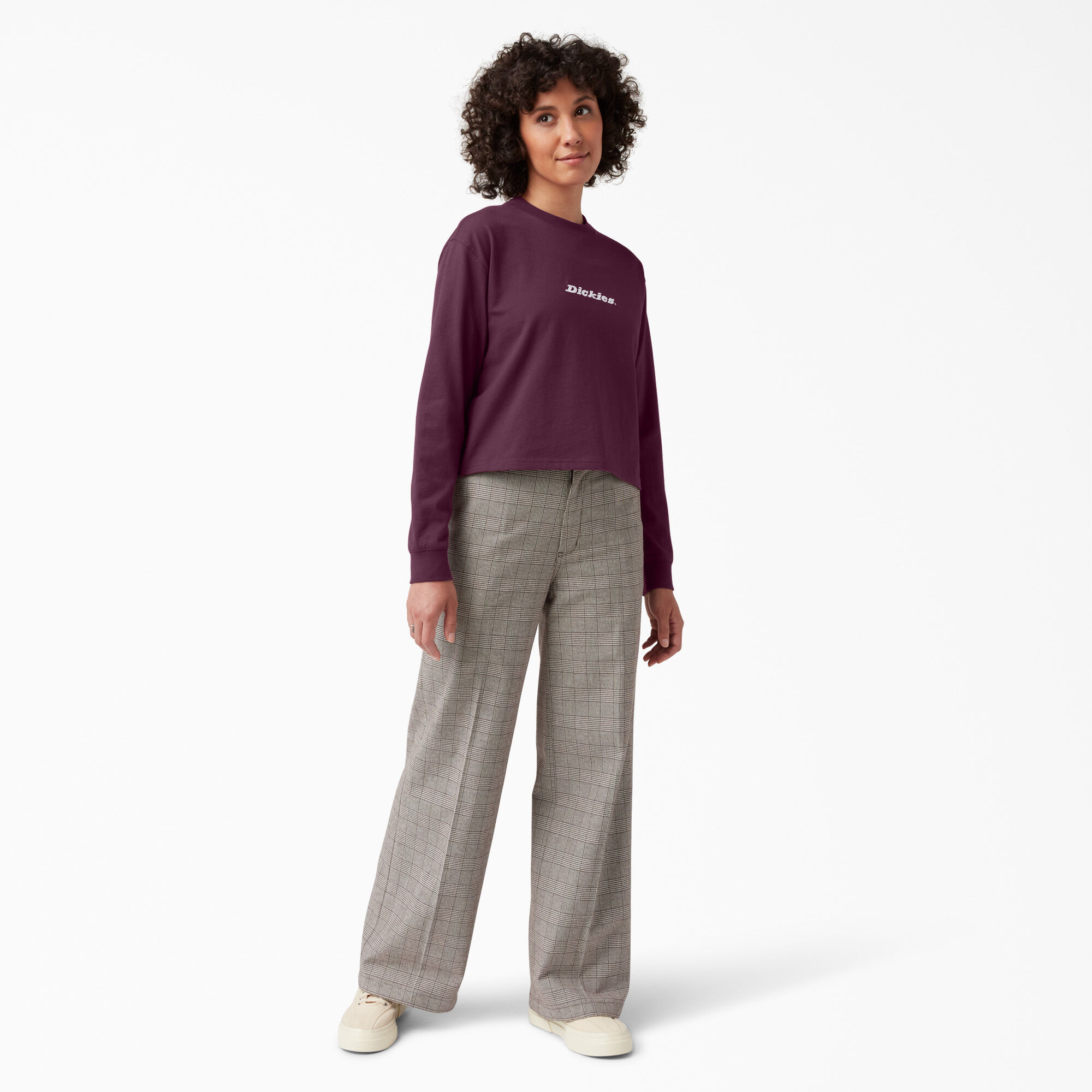 Women's Loretto Long Sleeve Cropped T-Shirt