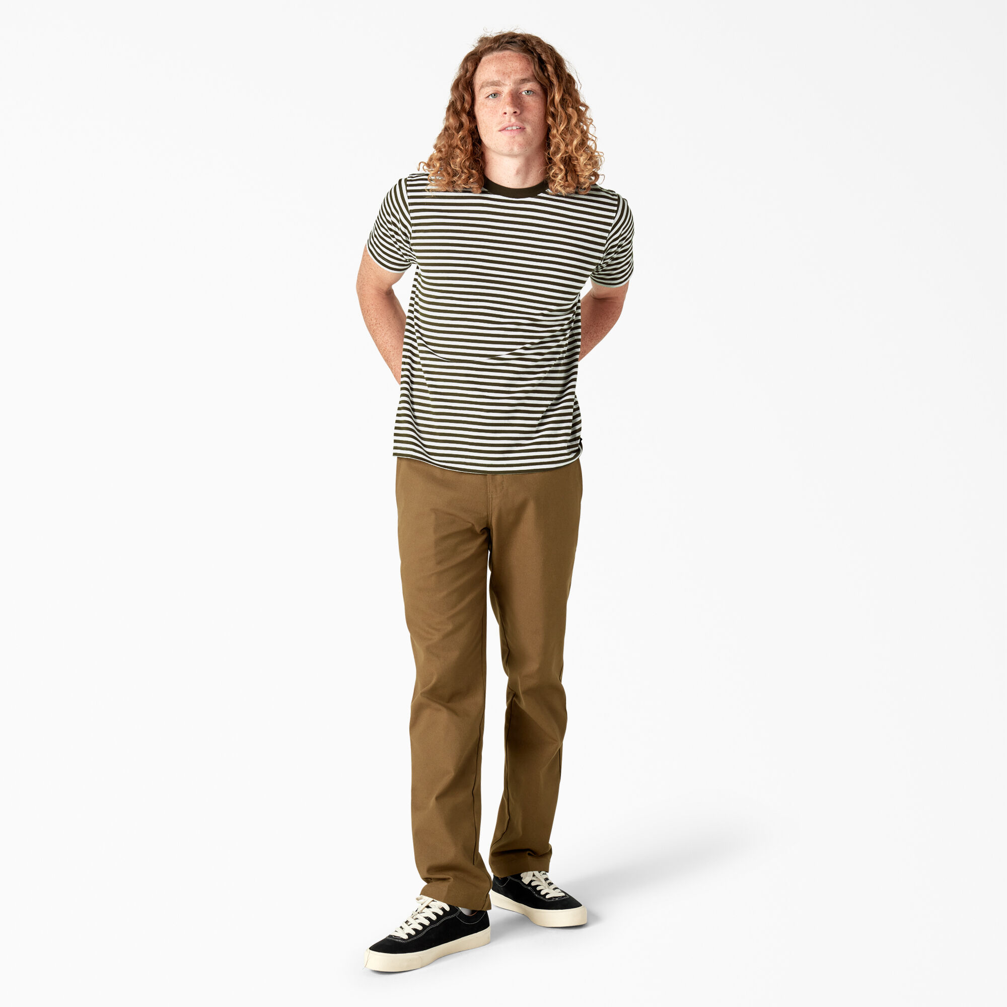 Dickies Skateboarding Striped T-Shirt