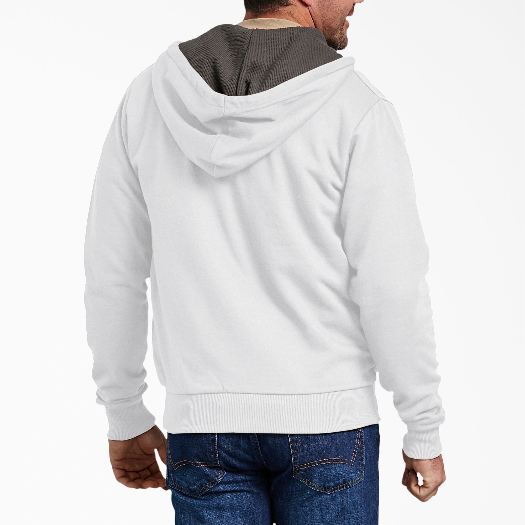 Thermal Lined Fleece Zip Hoodie