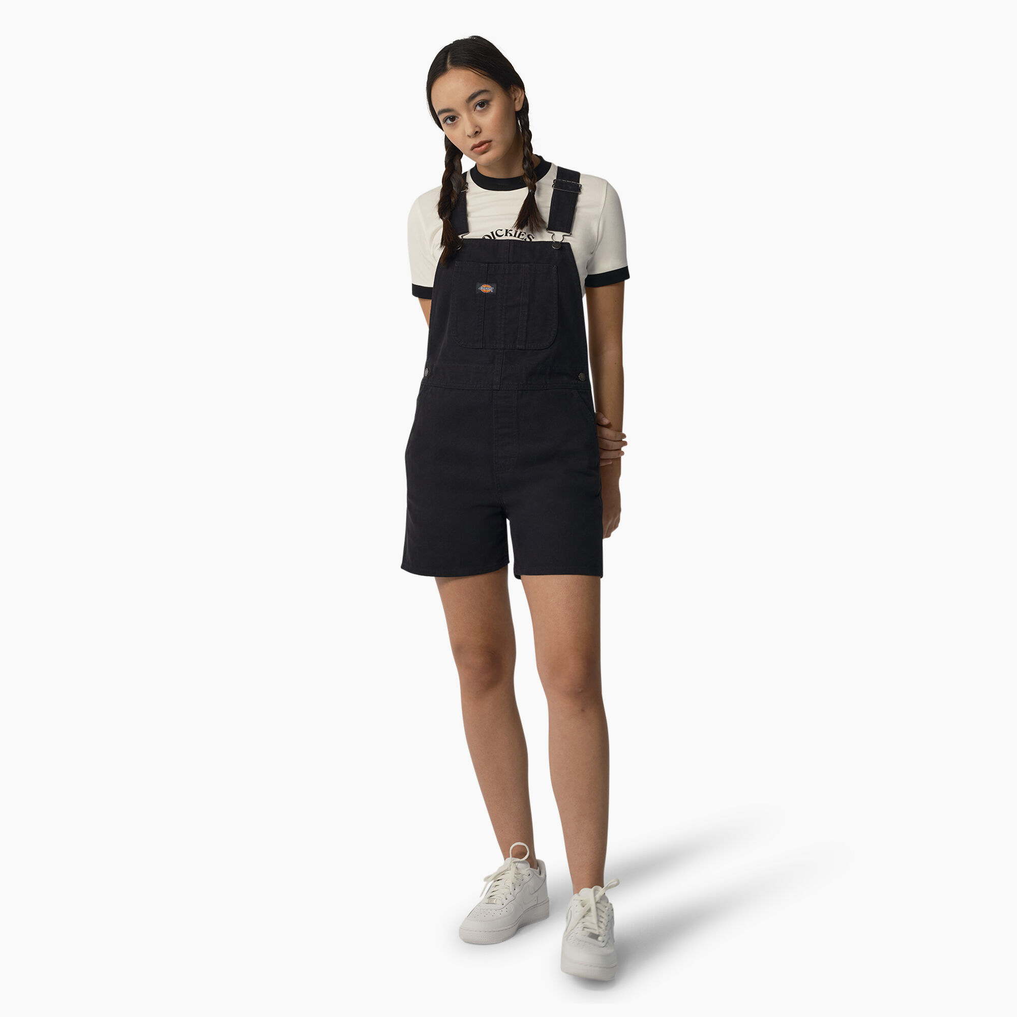 Women's Relaxed Fit Duck Bib Shortalls