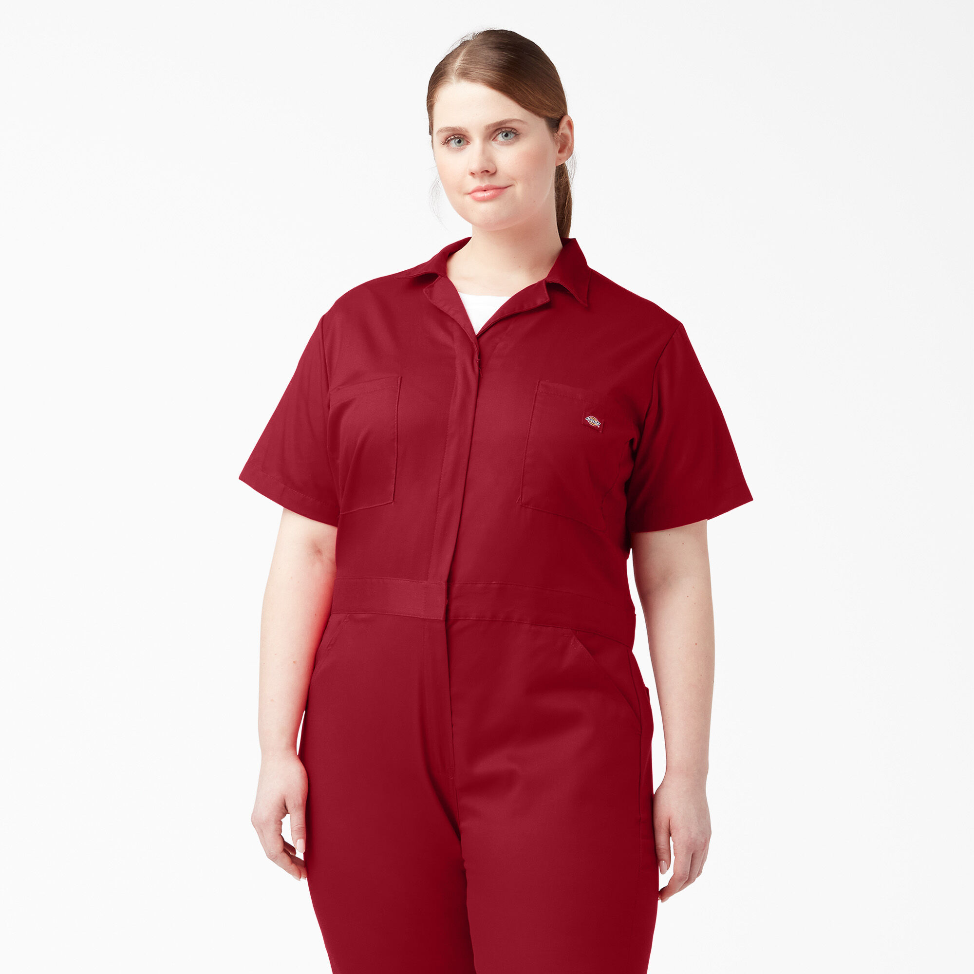 Women's Plus FLEX Cooling Temp-iQ? Short Sleeve Coveralls