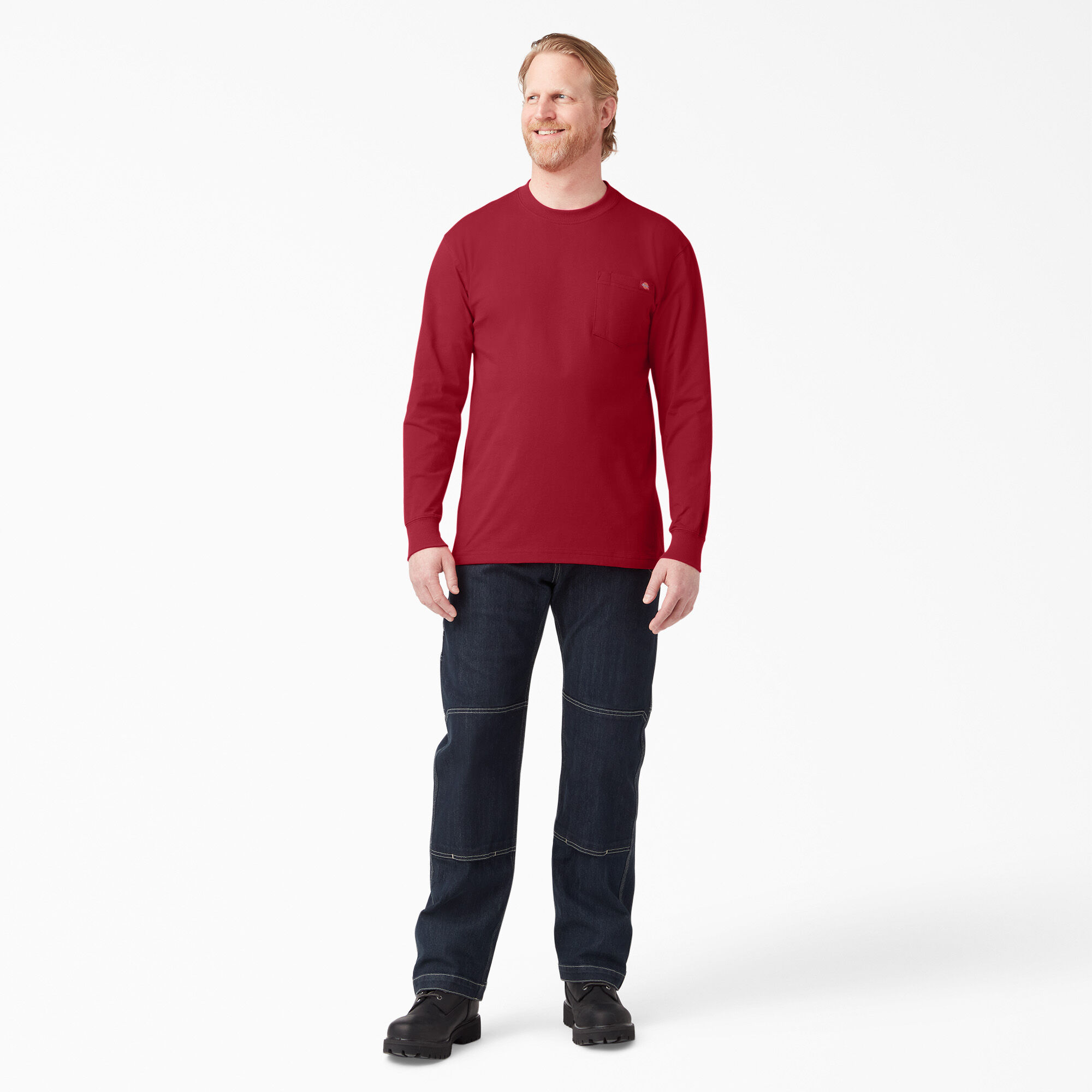 Heavyweight Long Sleeve Pocket T-Shirt