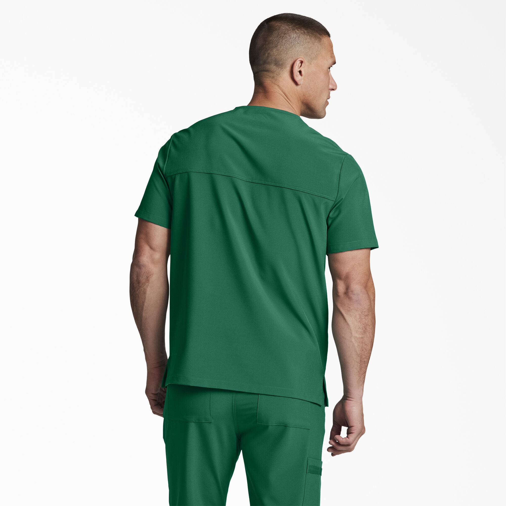 Unisex EDS Essentials V-Neck Scrub Top