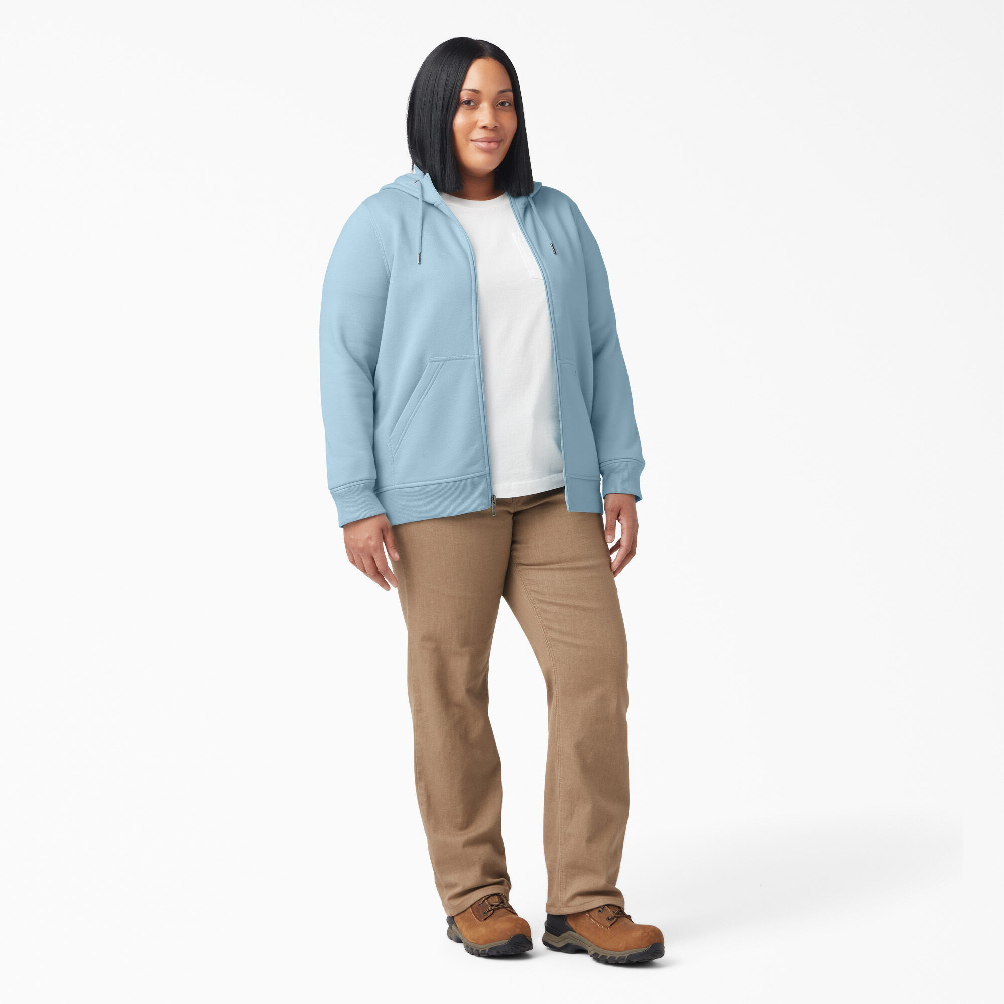 Women's Plus Heavyweight Full-Zip Hoodie