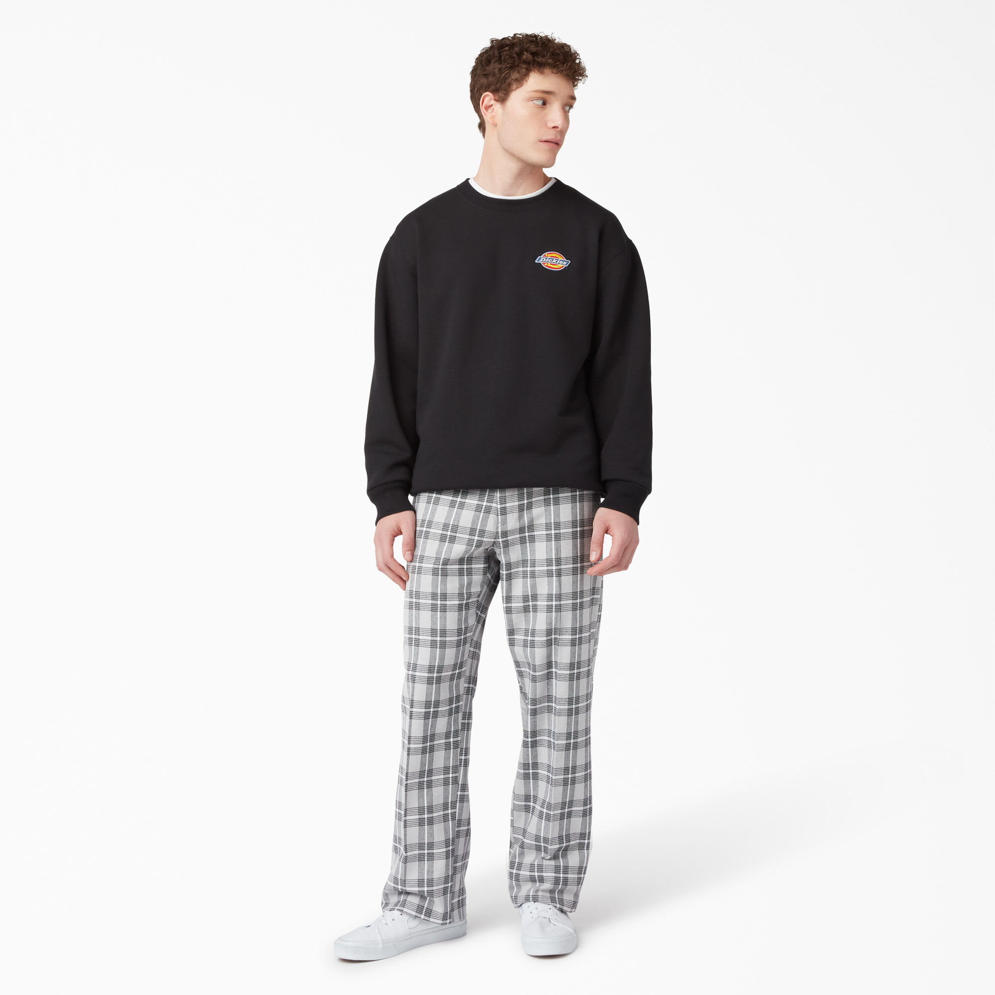 Regular Fit Plaid Pants