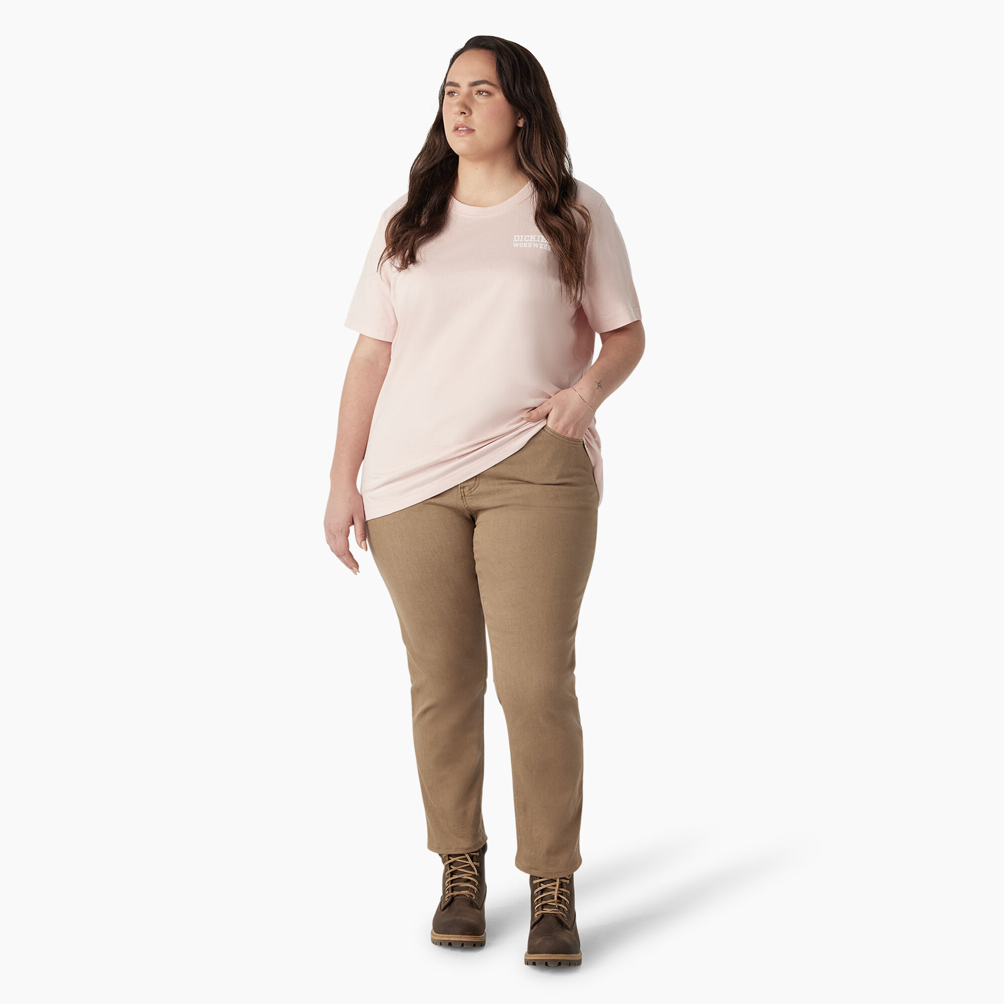 Women's Plus Heavyweight Workwear Graphic T-Shirt