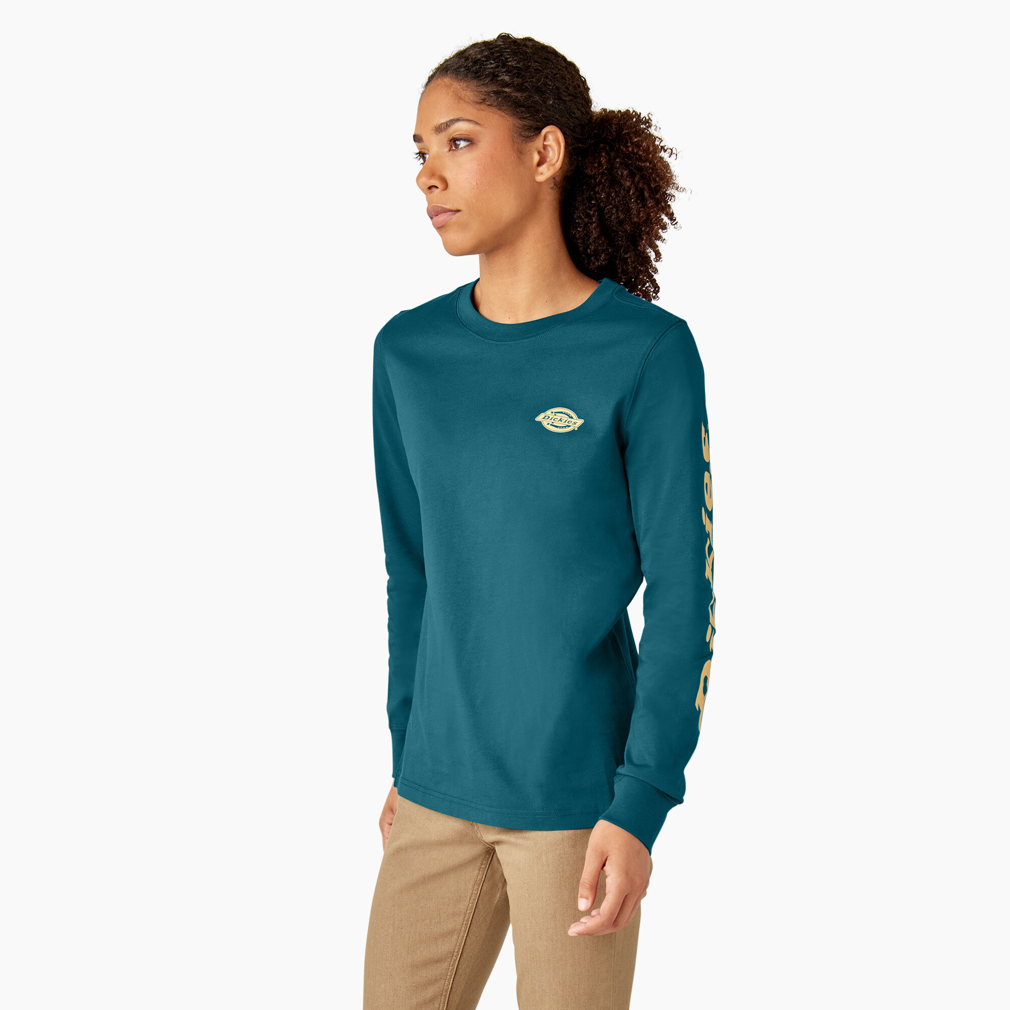 Women’s Long Sleeve Heavyweight Graphic T-Shirt
