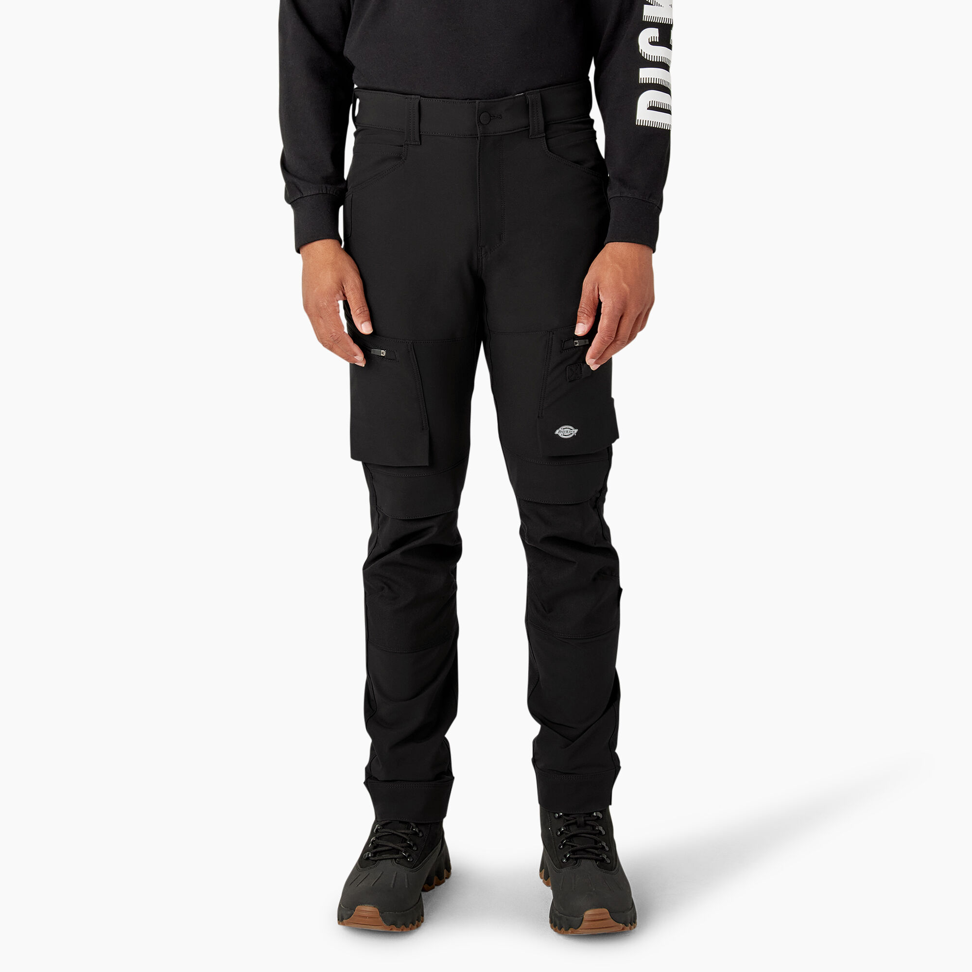 FLEX Slim Fit Double Knee Tapered Pants