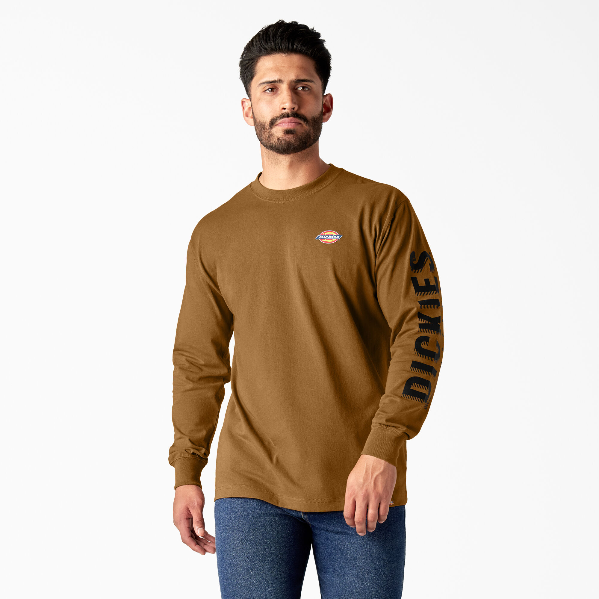 Long Sleeve Workwear Graphic T-Shirt