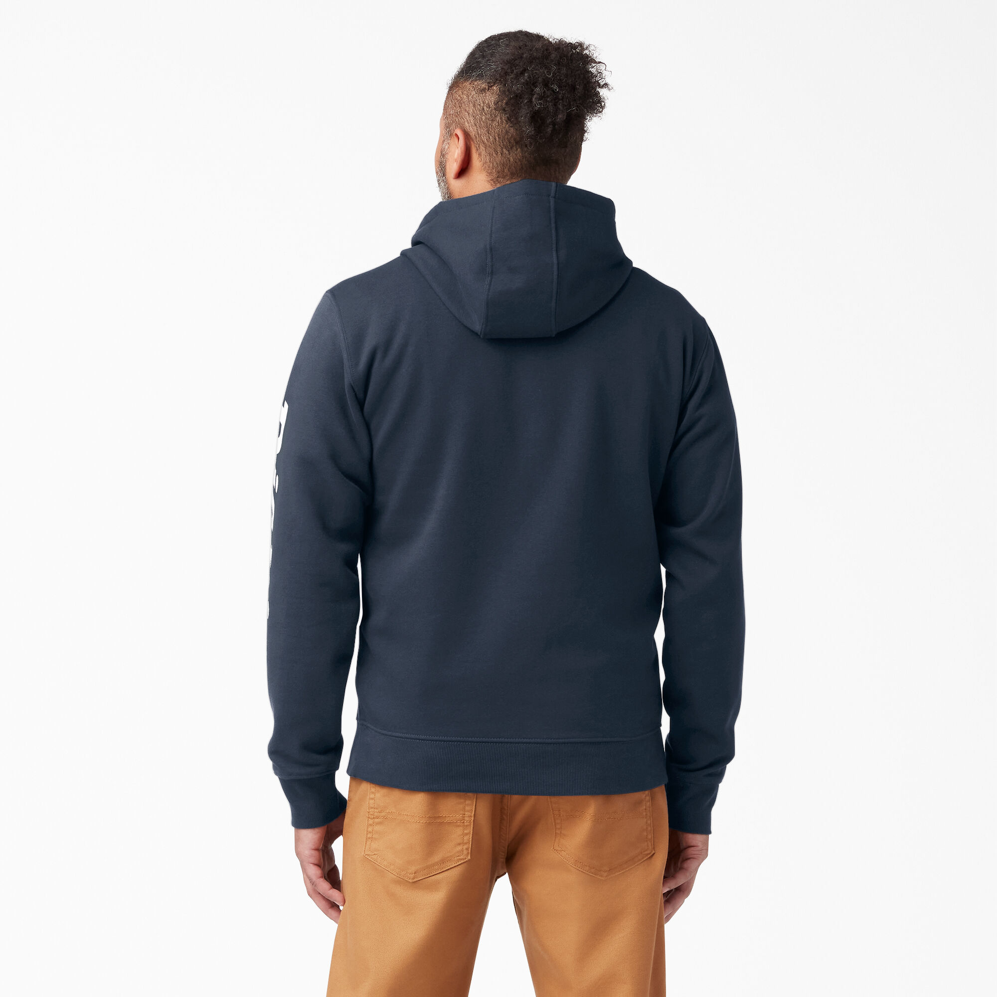 Logo Sleeve Fleece Hoodie