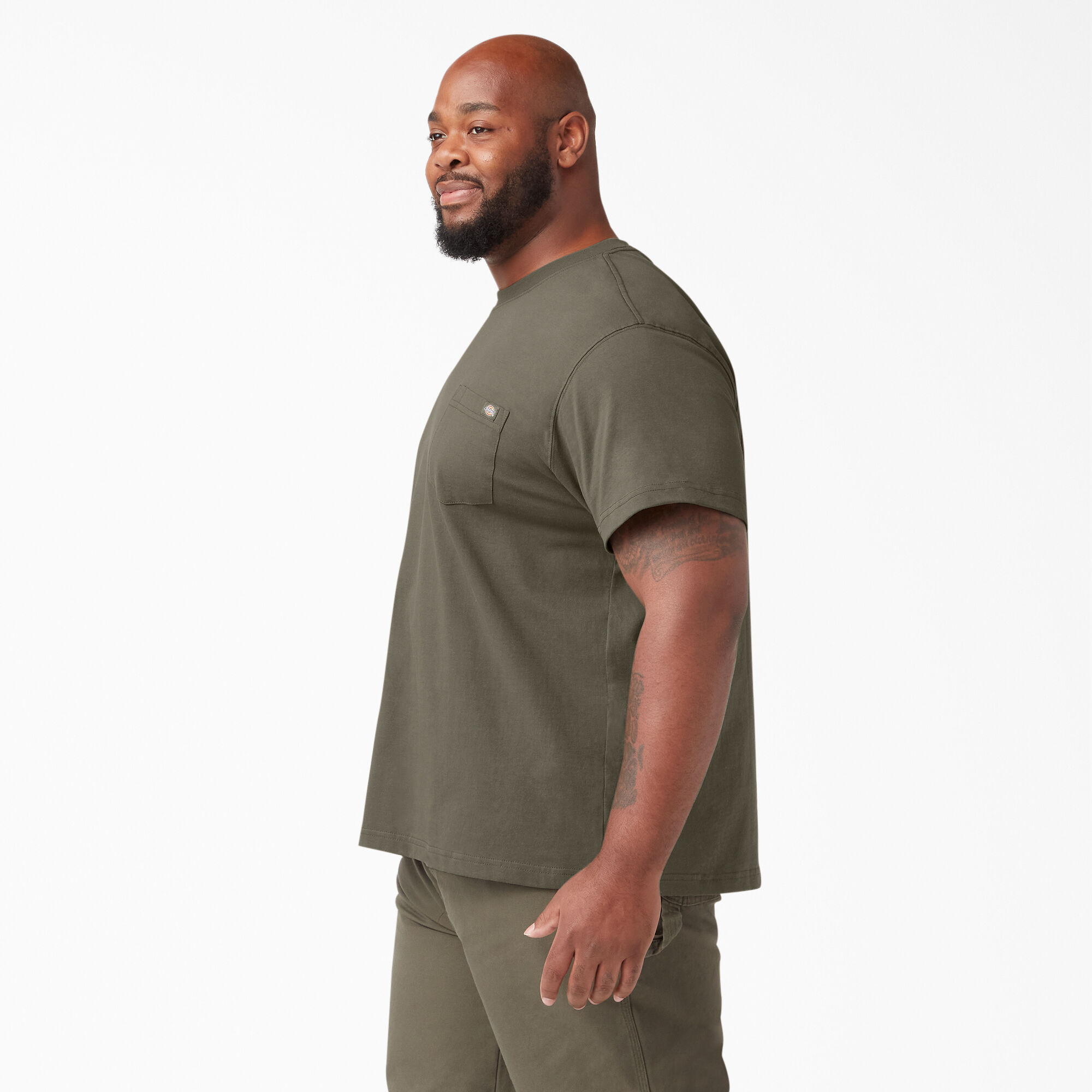 Heavyweight Short Sleeve Pocket T-Shirt