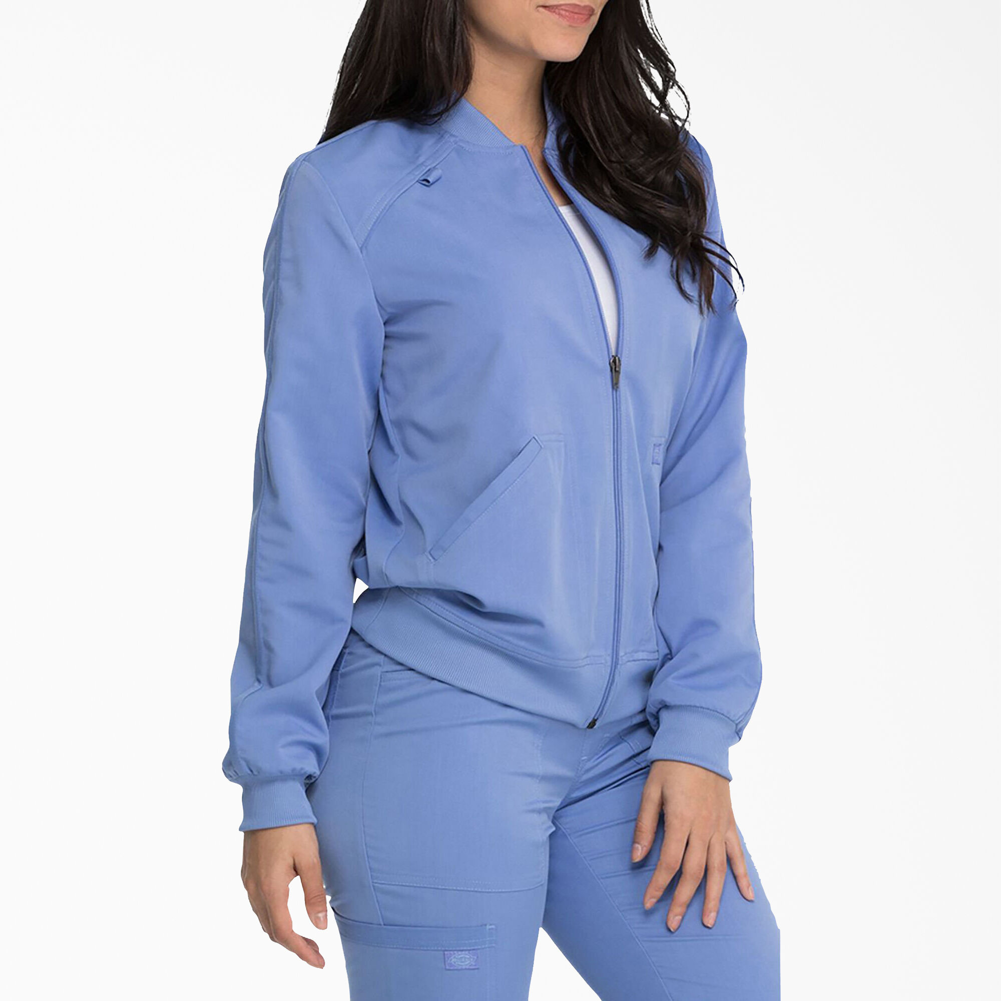 Women's Balance Zip Front Scrub Jacket