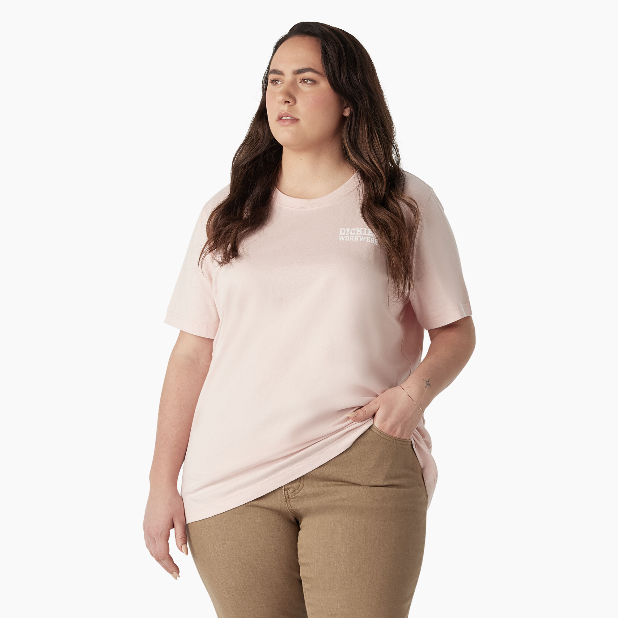 Women's Plus Heavyweight Workwear Graphic T-Shirt