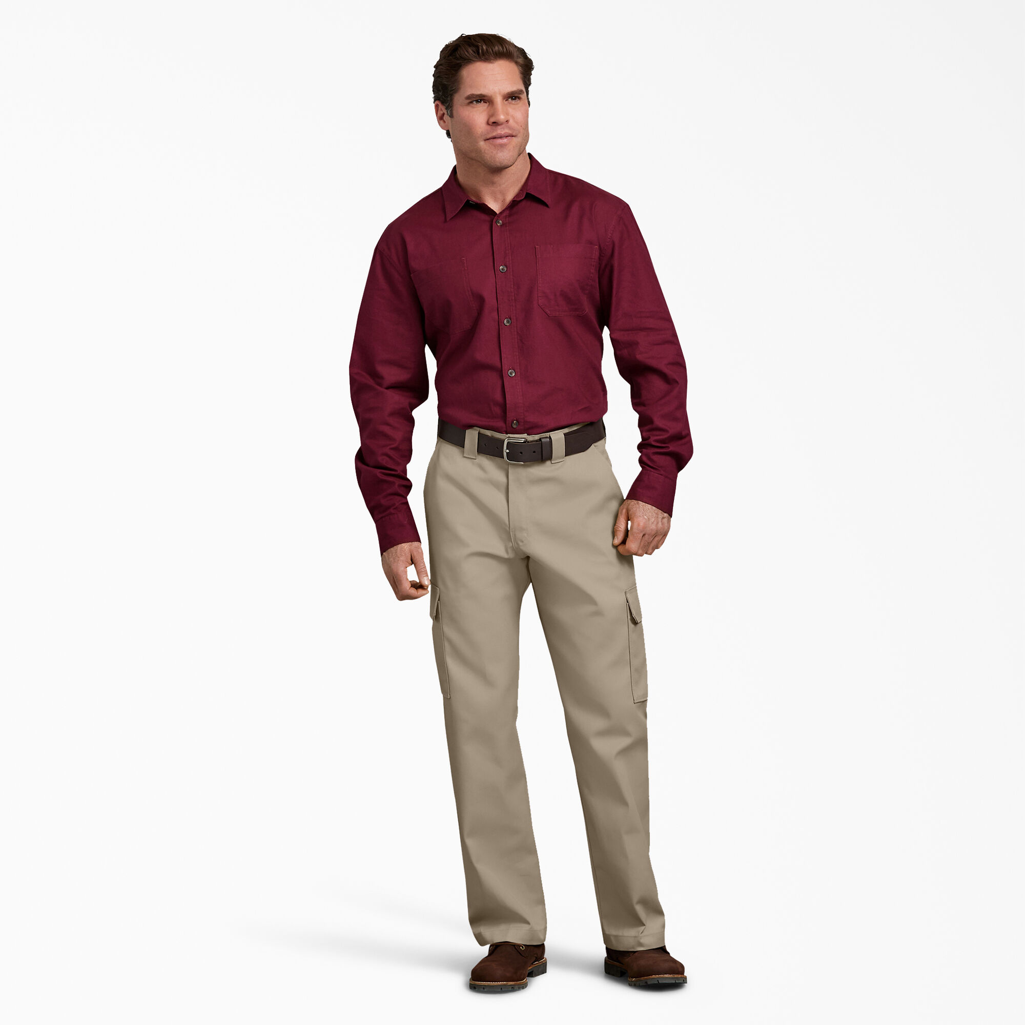 Relaxed Fit Cargo Work Pants