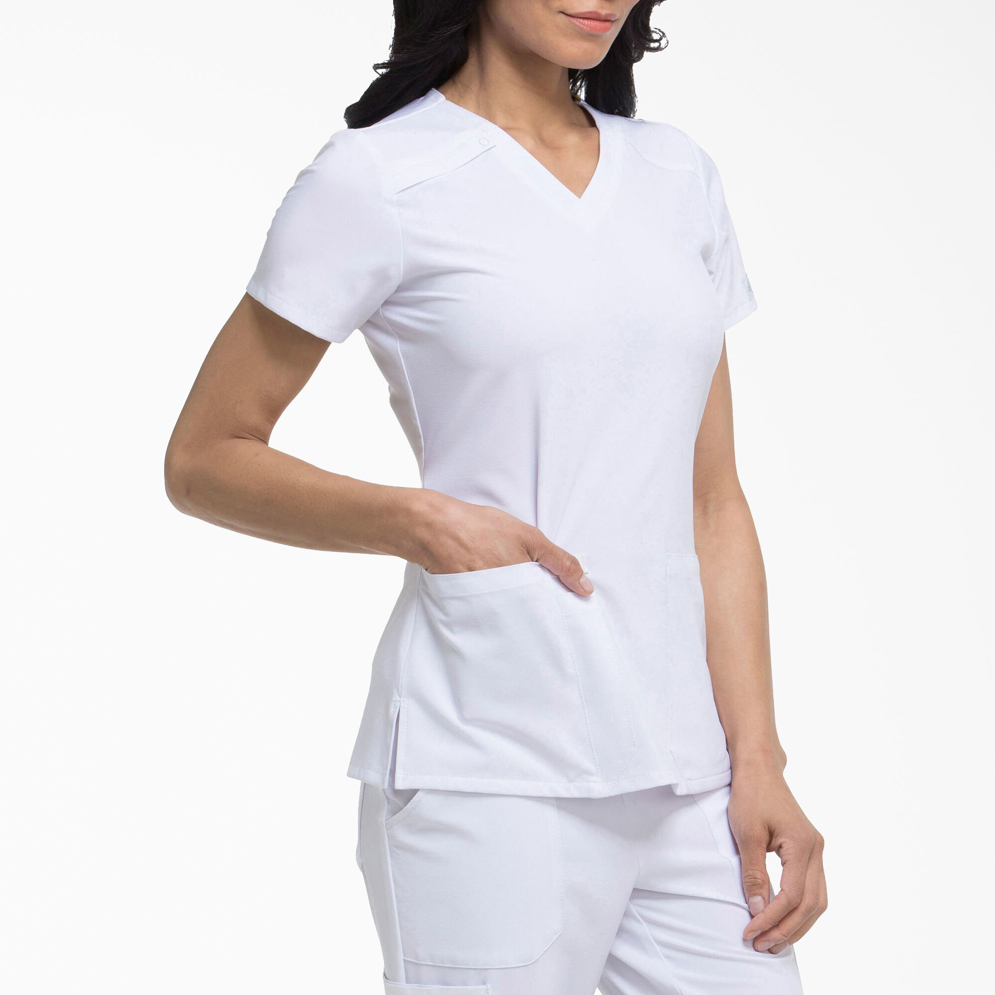 Women's EDS Essentials V-Neck Scrub Top