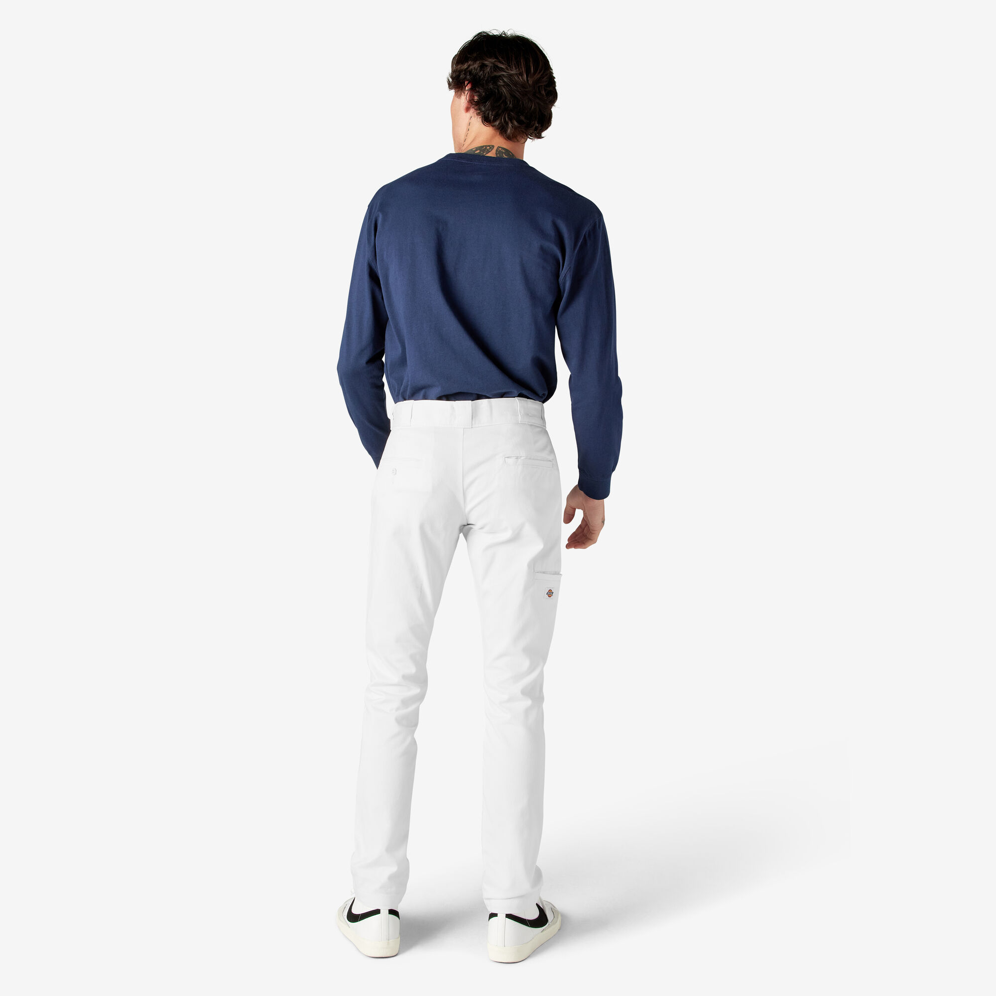 Skinny Fit Double Knee Work Pants