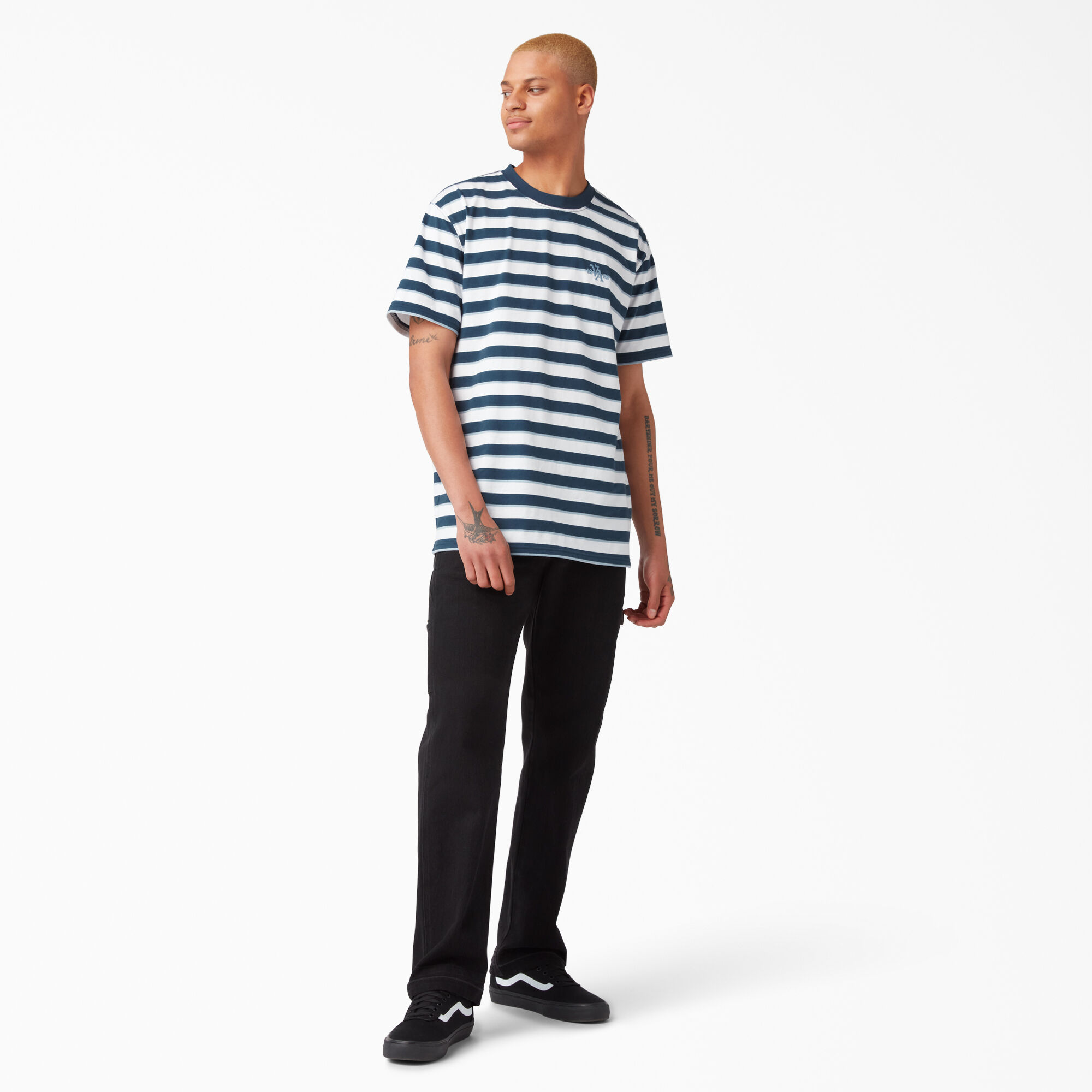 Vincent Alvarez Striped T-Shirt