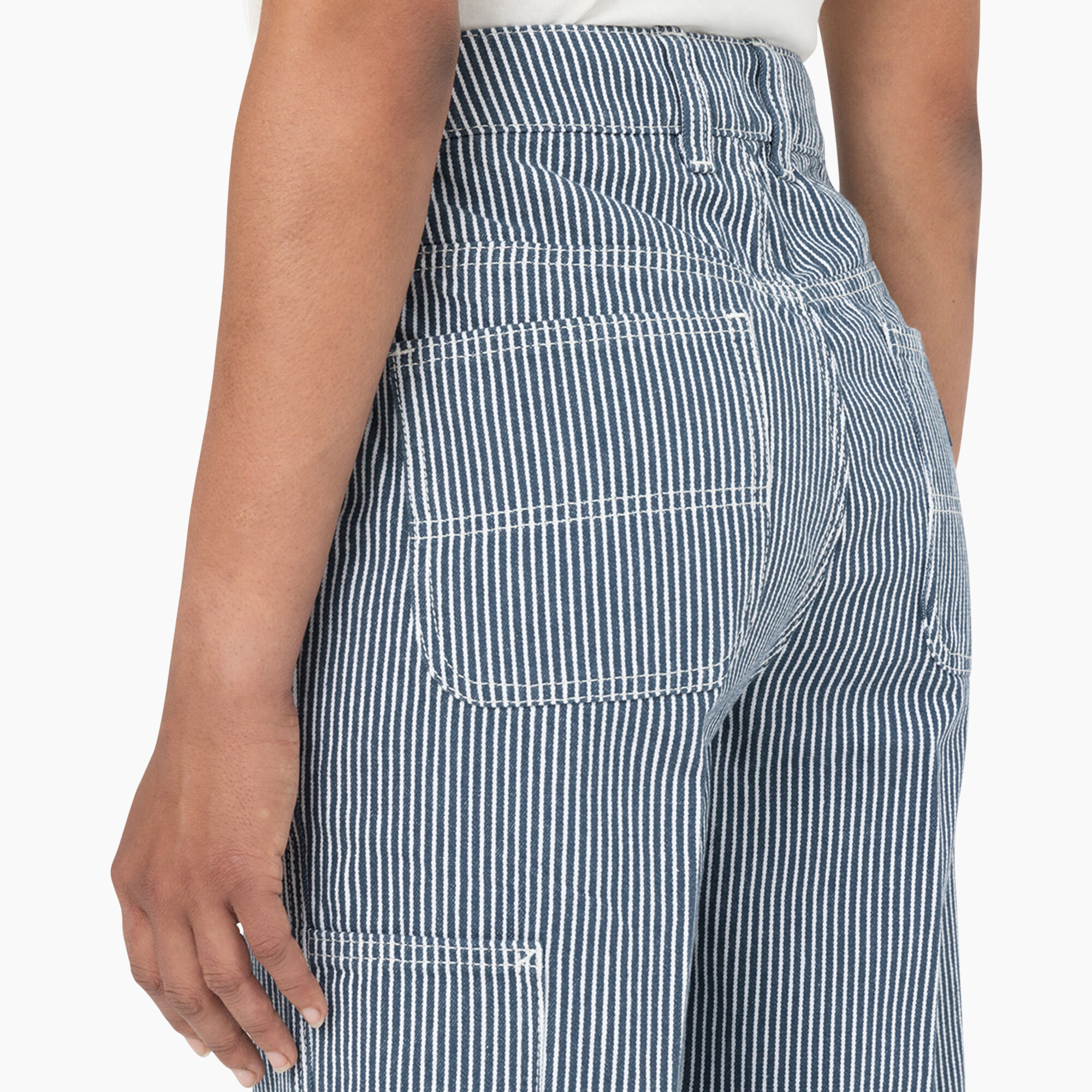 Women's Regular Fit Hickory Stripe Pants