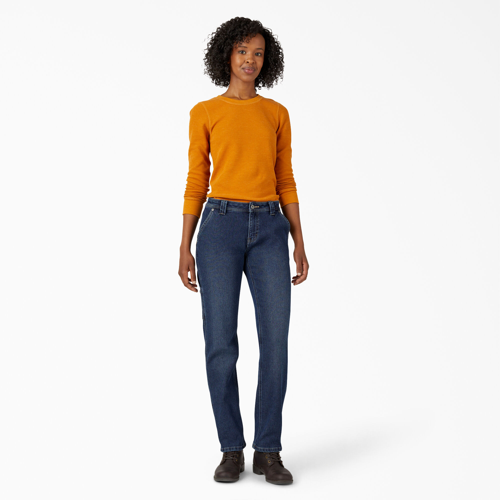 Women's Lined Relaxed Fit Carpenter Jeans