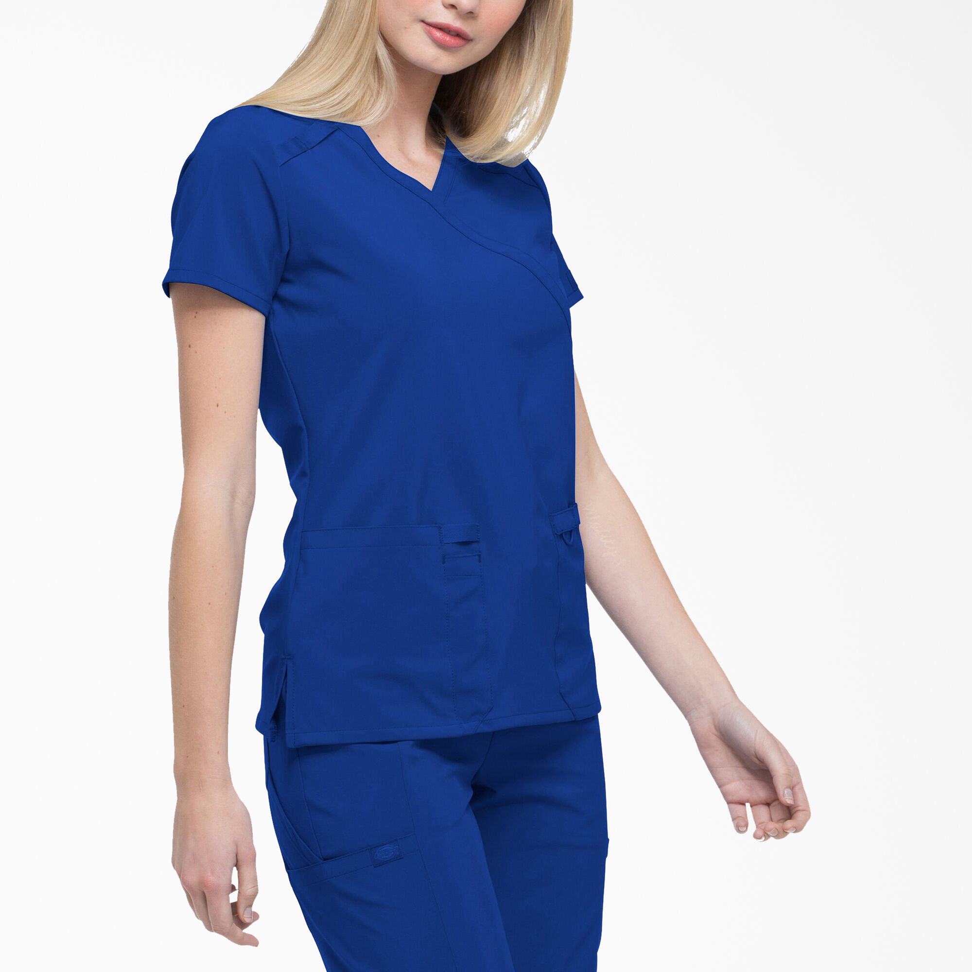 Women's EDS Essentials Mock Wrap Scrub Top
