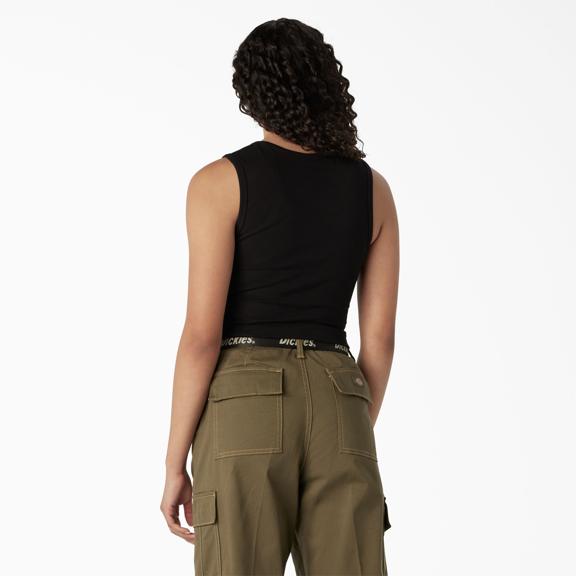 Women's Graphic Cropped Tank Top