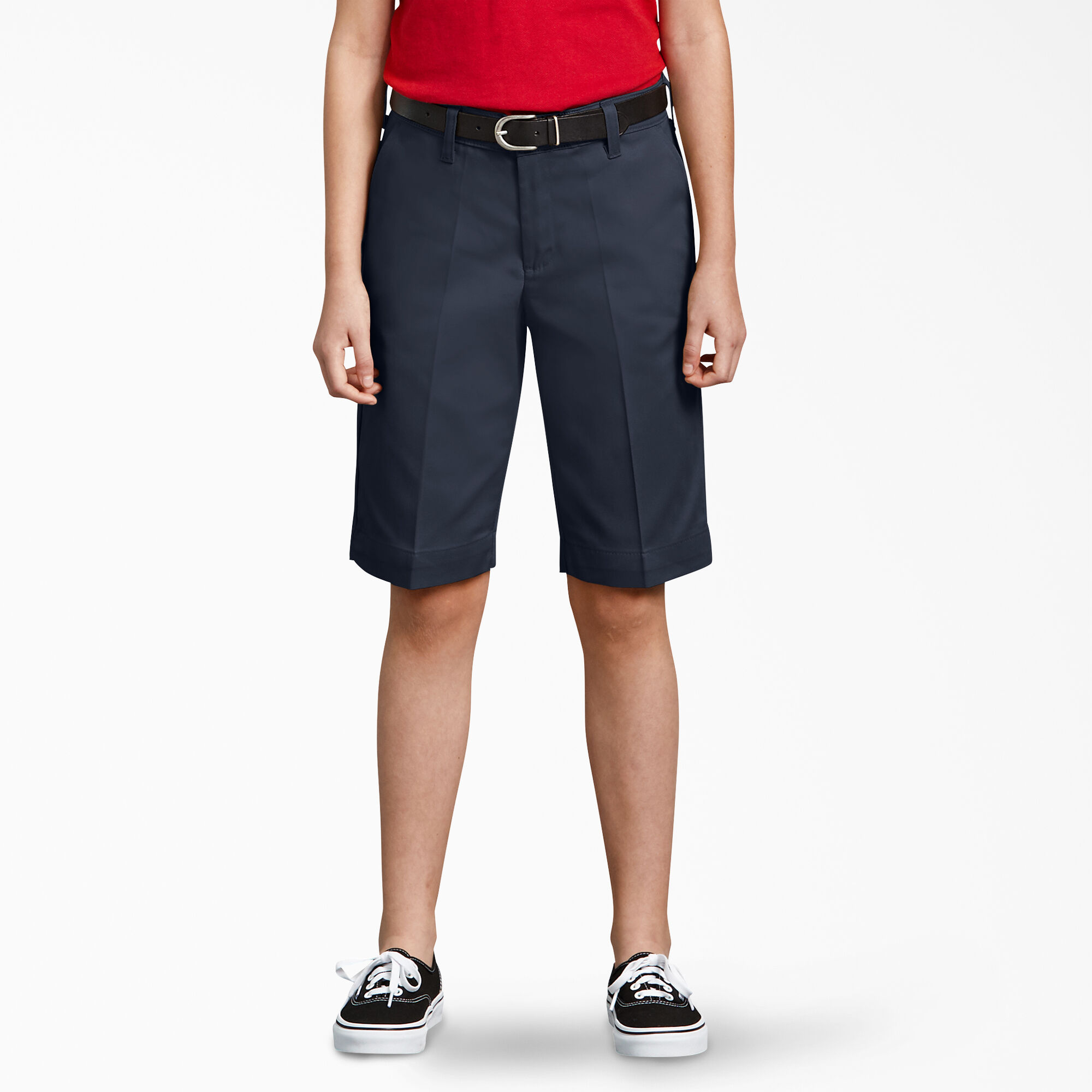 Girls' Classic Fit Bermuda Shorts, 4-20