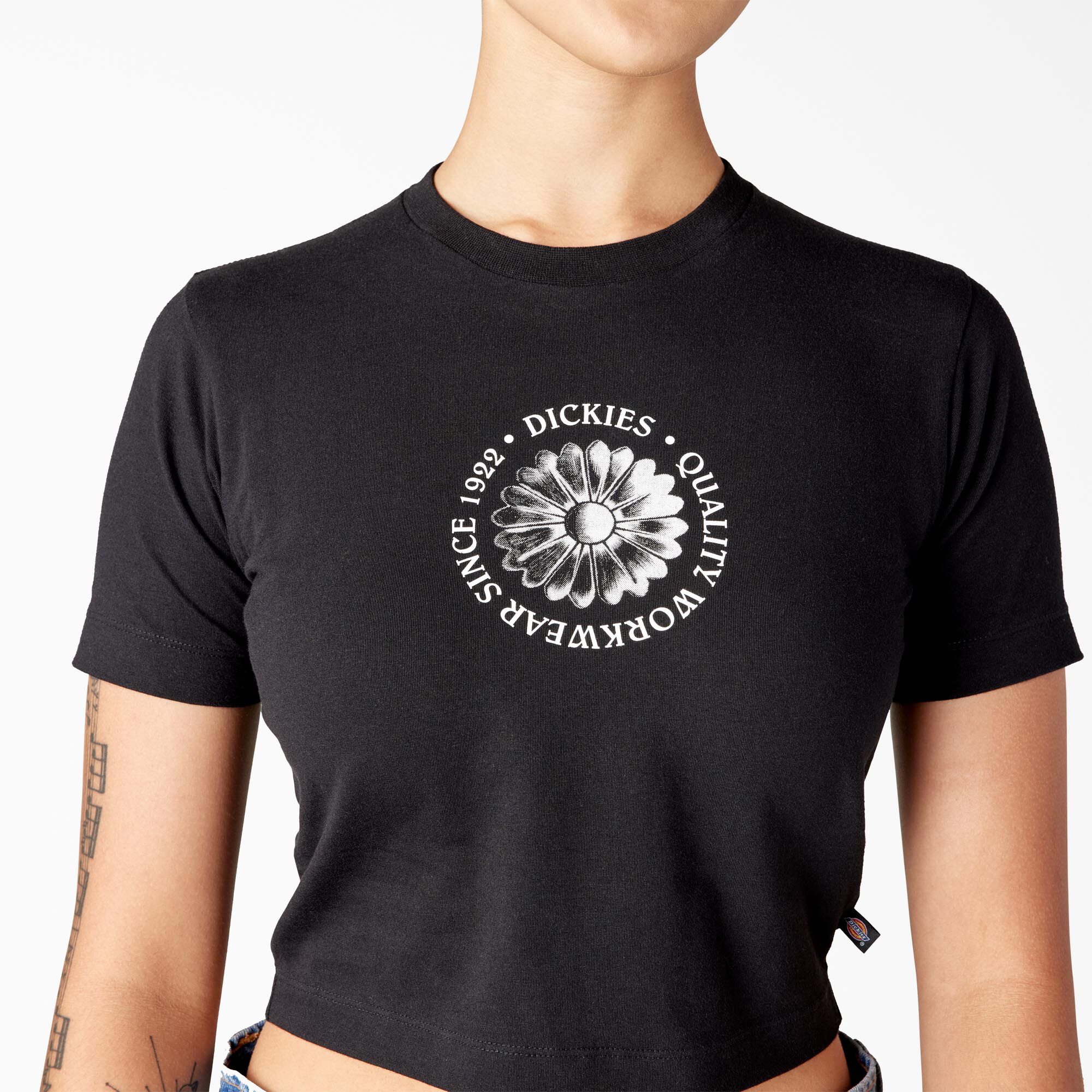 Women's Garden Plain Cropped T-Shirt