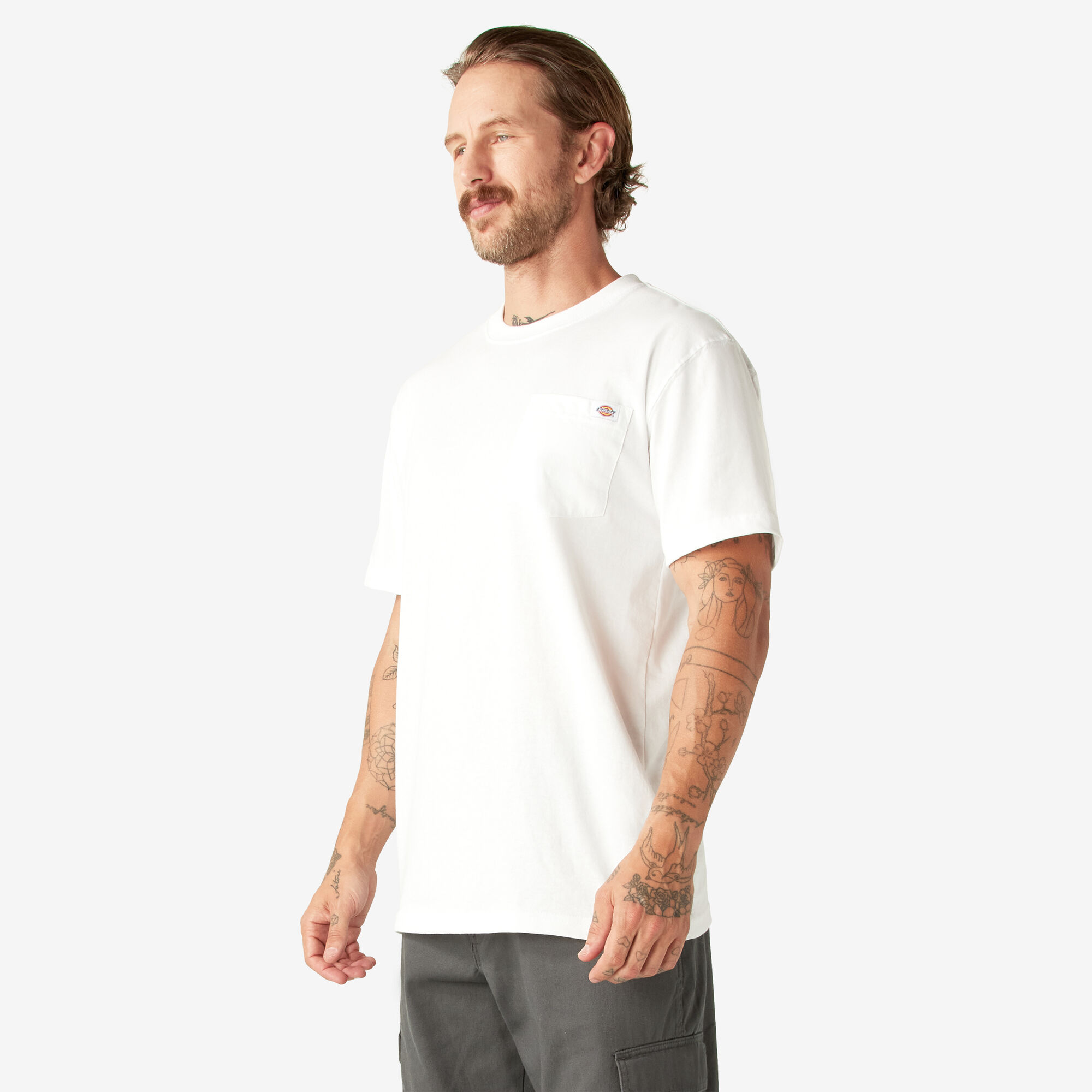 Heavyweight Short Sleeve Pocket T-Shirt