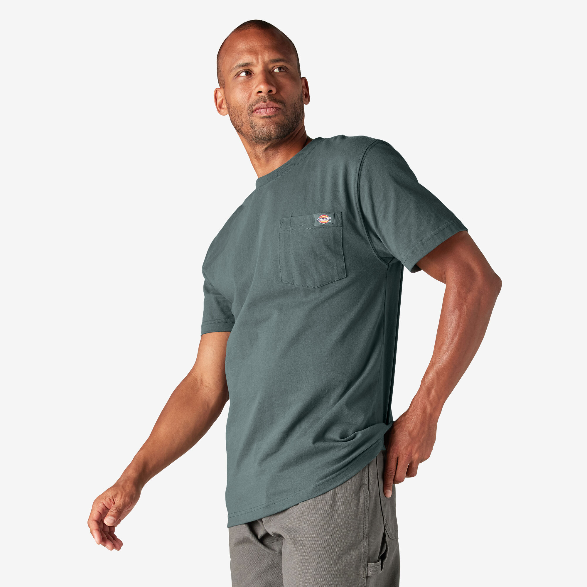 Heavyweight Short Sleeve Pocket T-Shirt