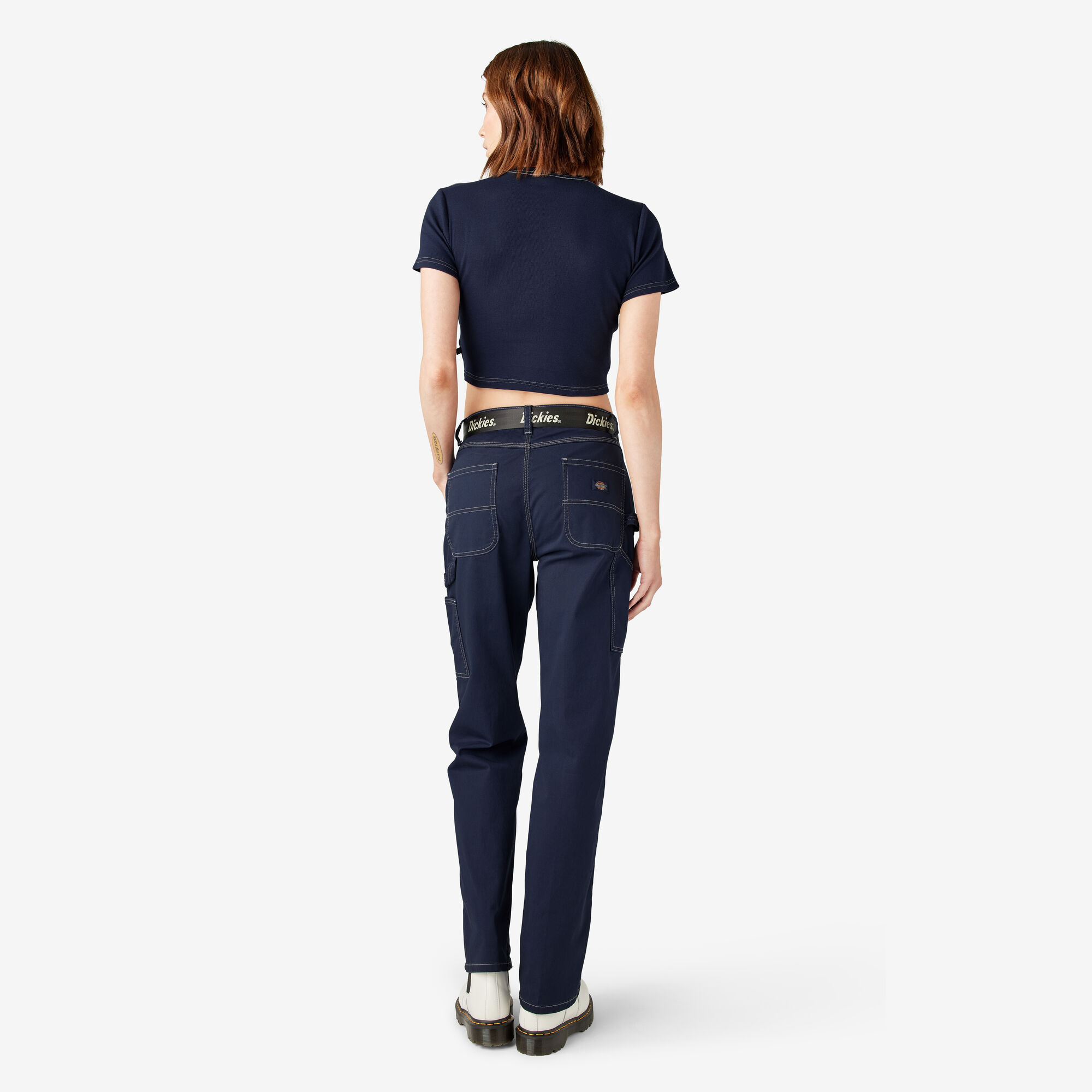 Women's Relaxed Fit Carpenter Pants, Ink Navy