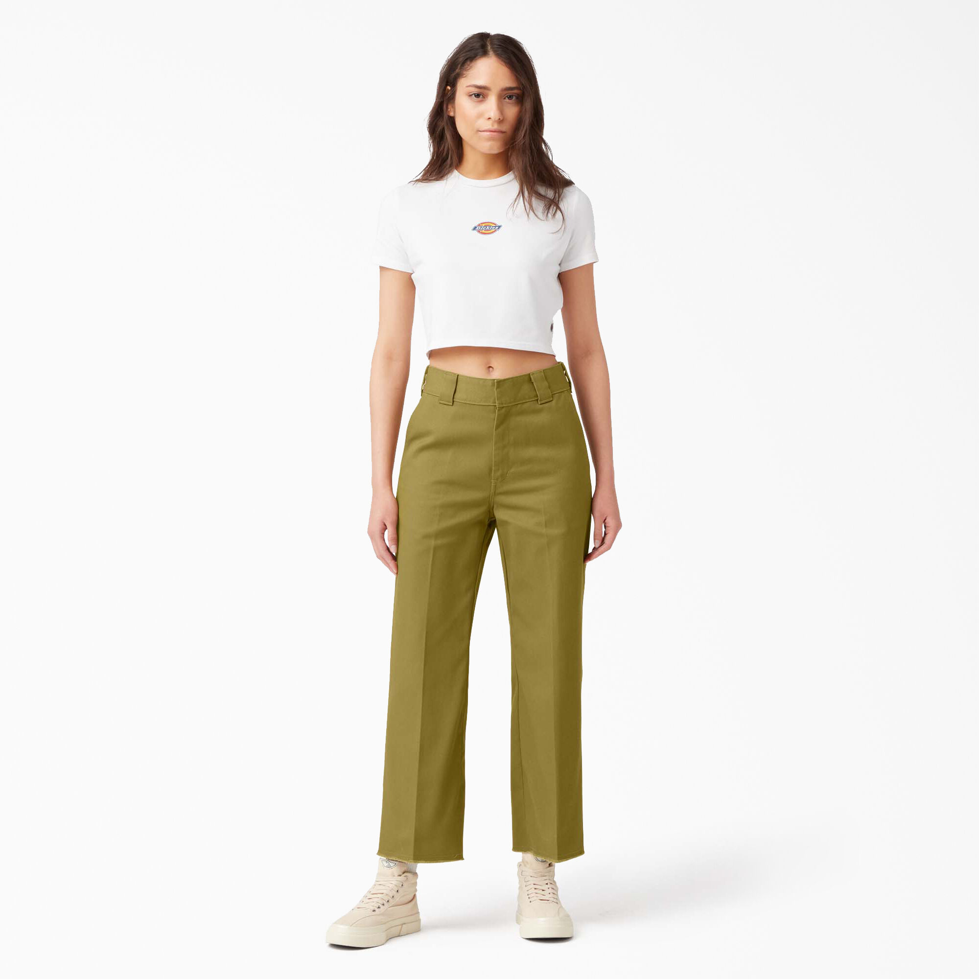 Women's Regular Fit Cropped Pants