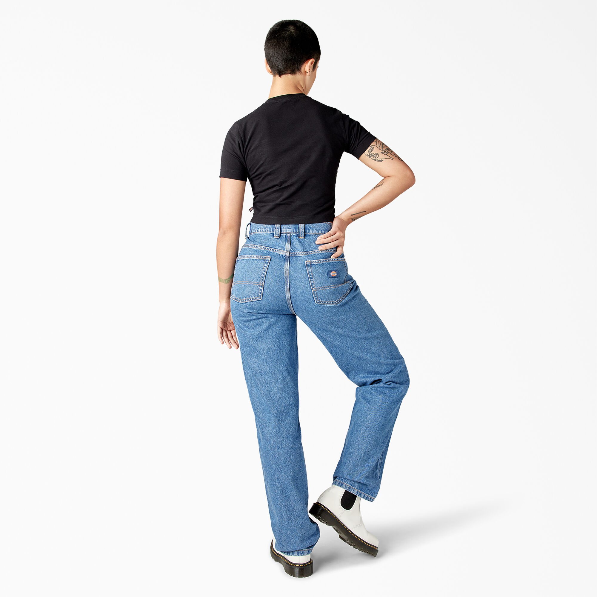 Women's Garden Plain Cropped T-Shirt