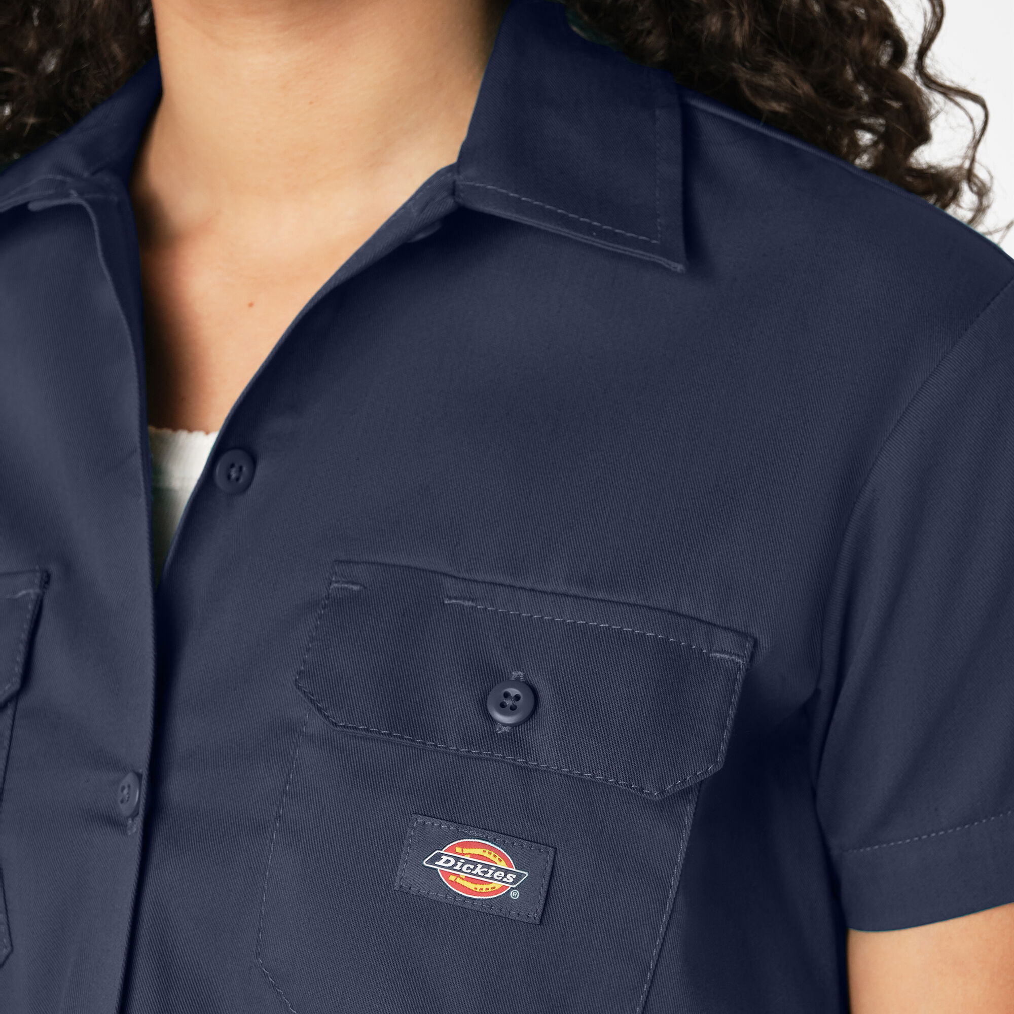 Women's Cropped Work Shirt